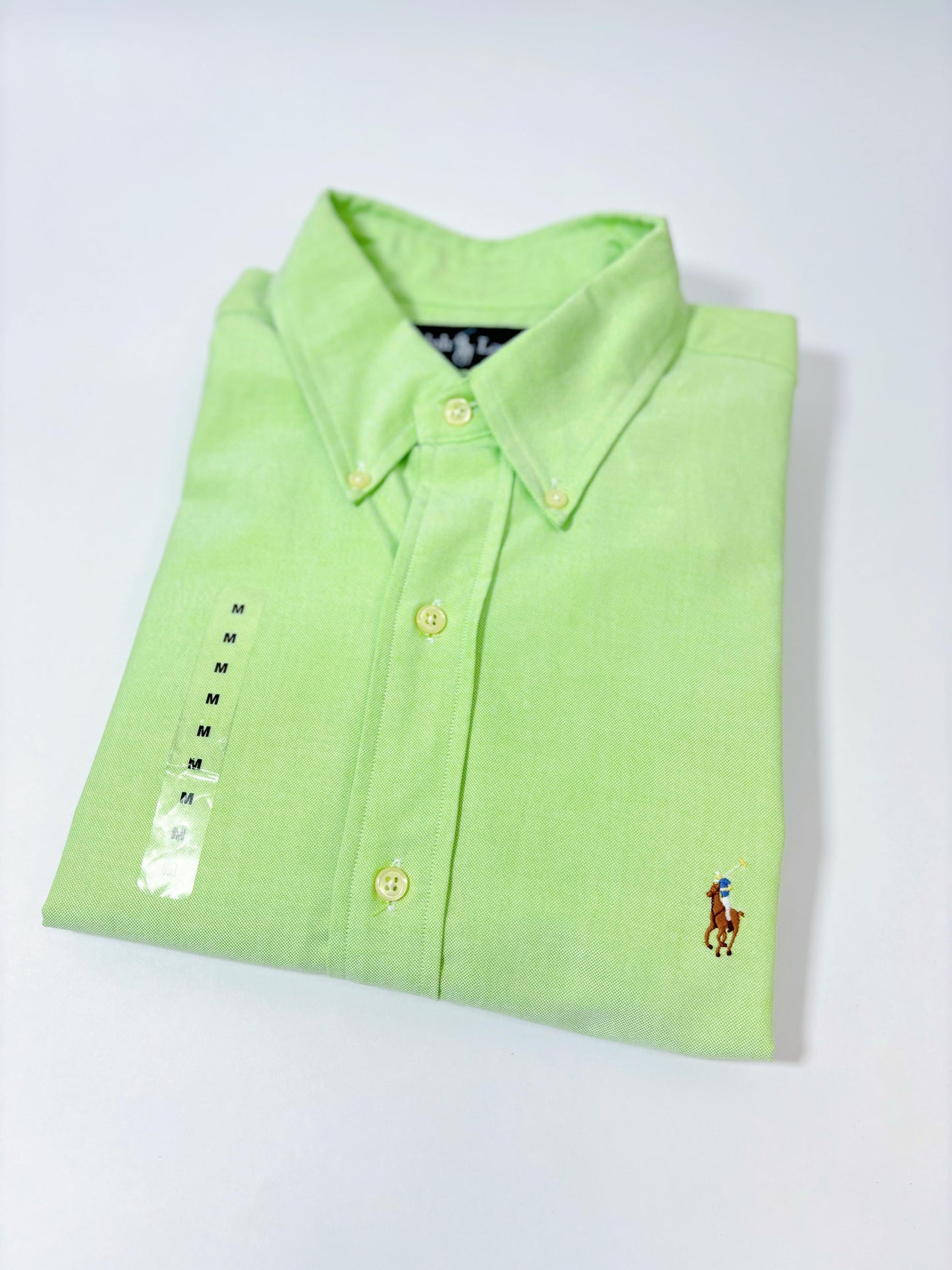 Camisa Polo R.L hombre Verde Grande