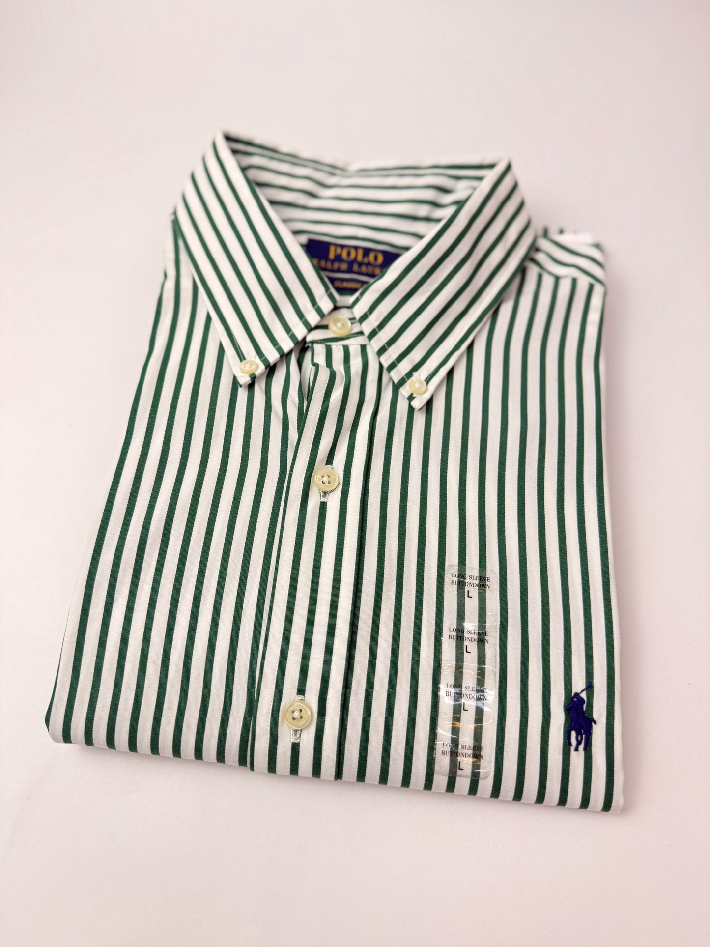 Camisa Polo R.L hombre Algodón