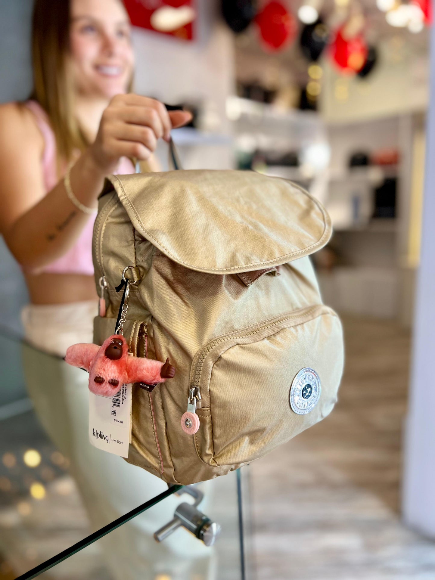 Morral Talla S City Pack Dorado