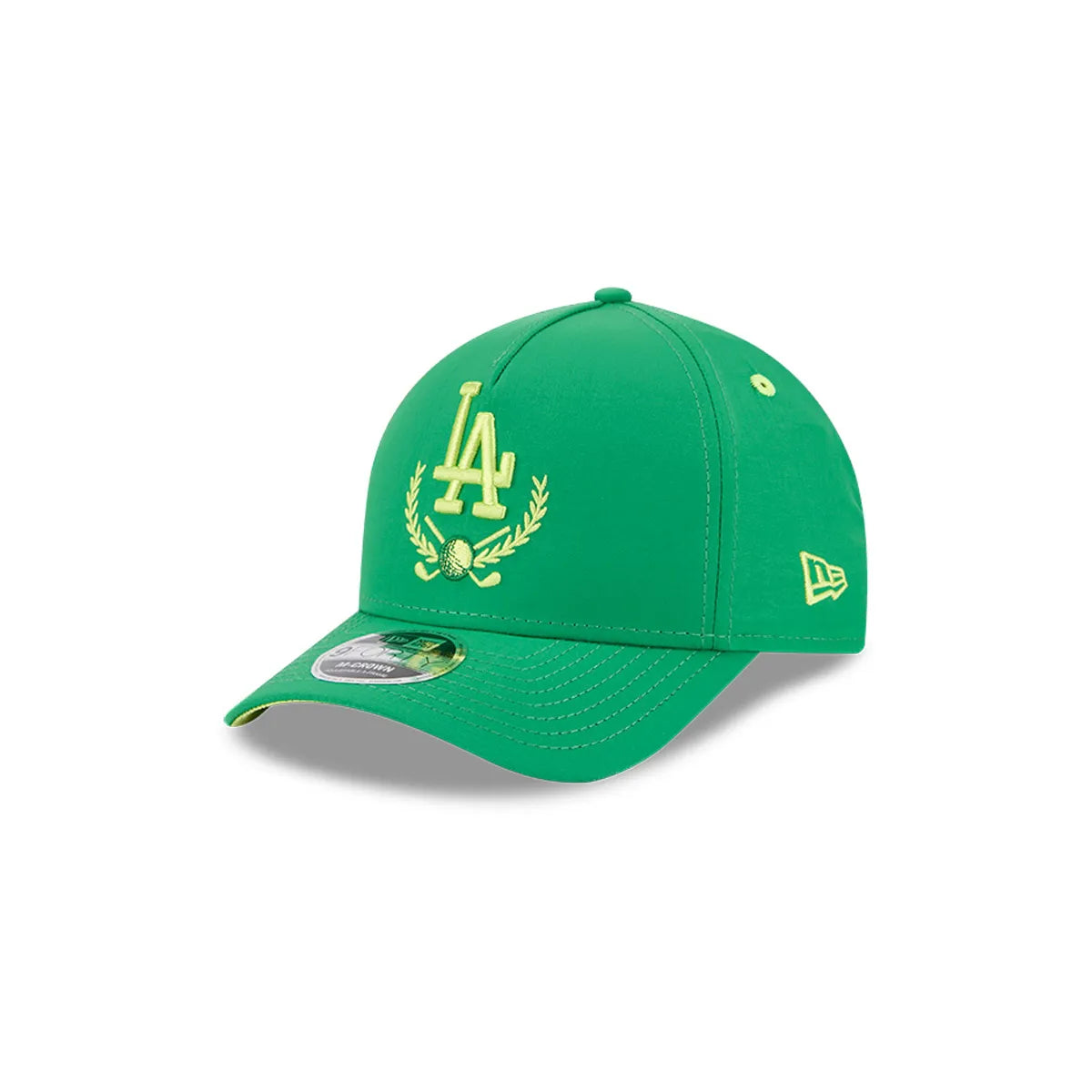Gorra New Era LA Ajustable Verde Microfibra