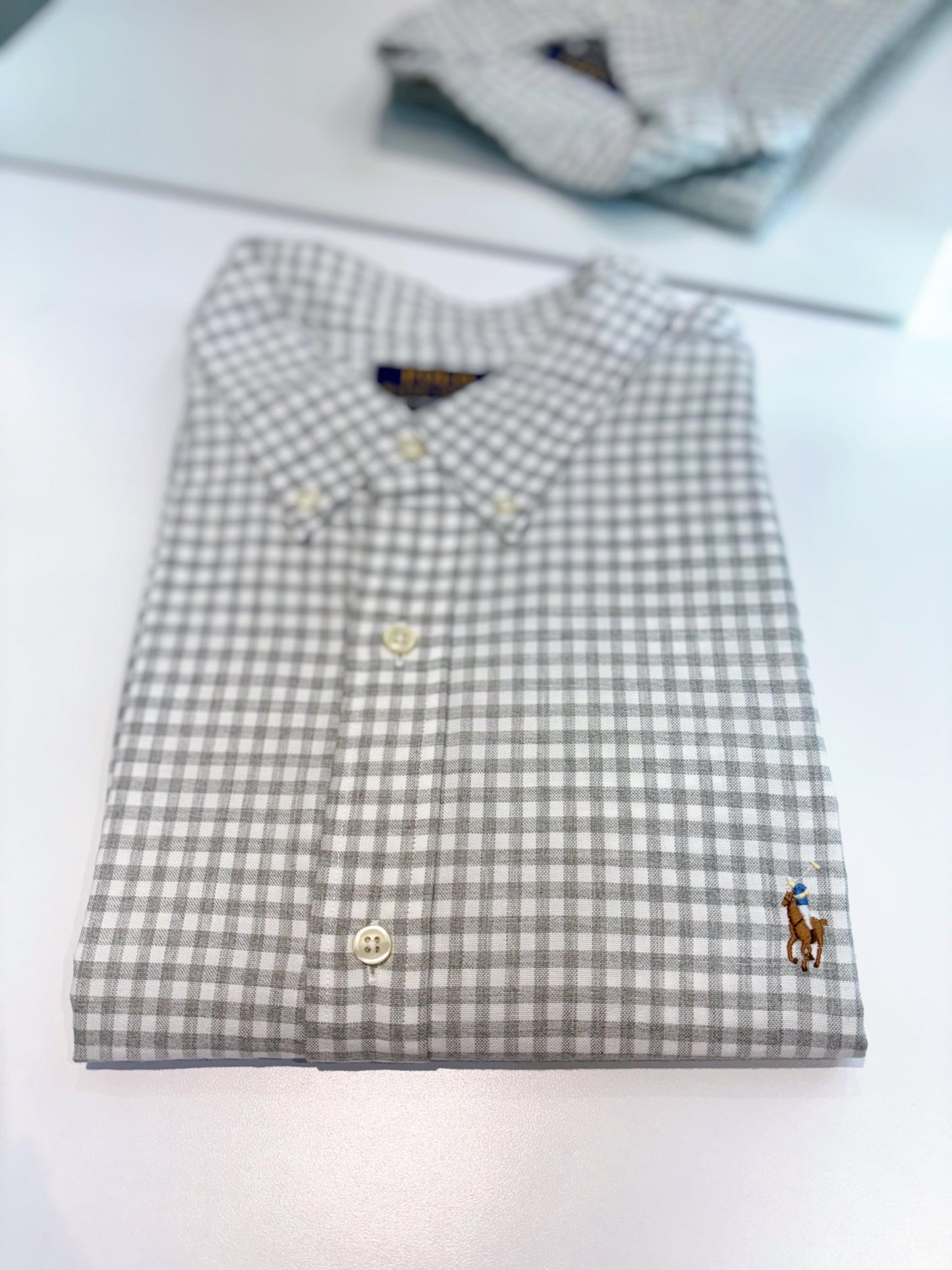 Camisa Polo R.L hombre Oxford