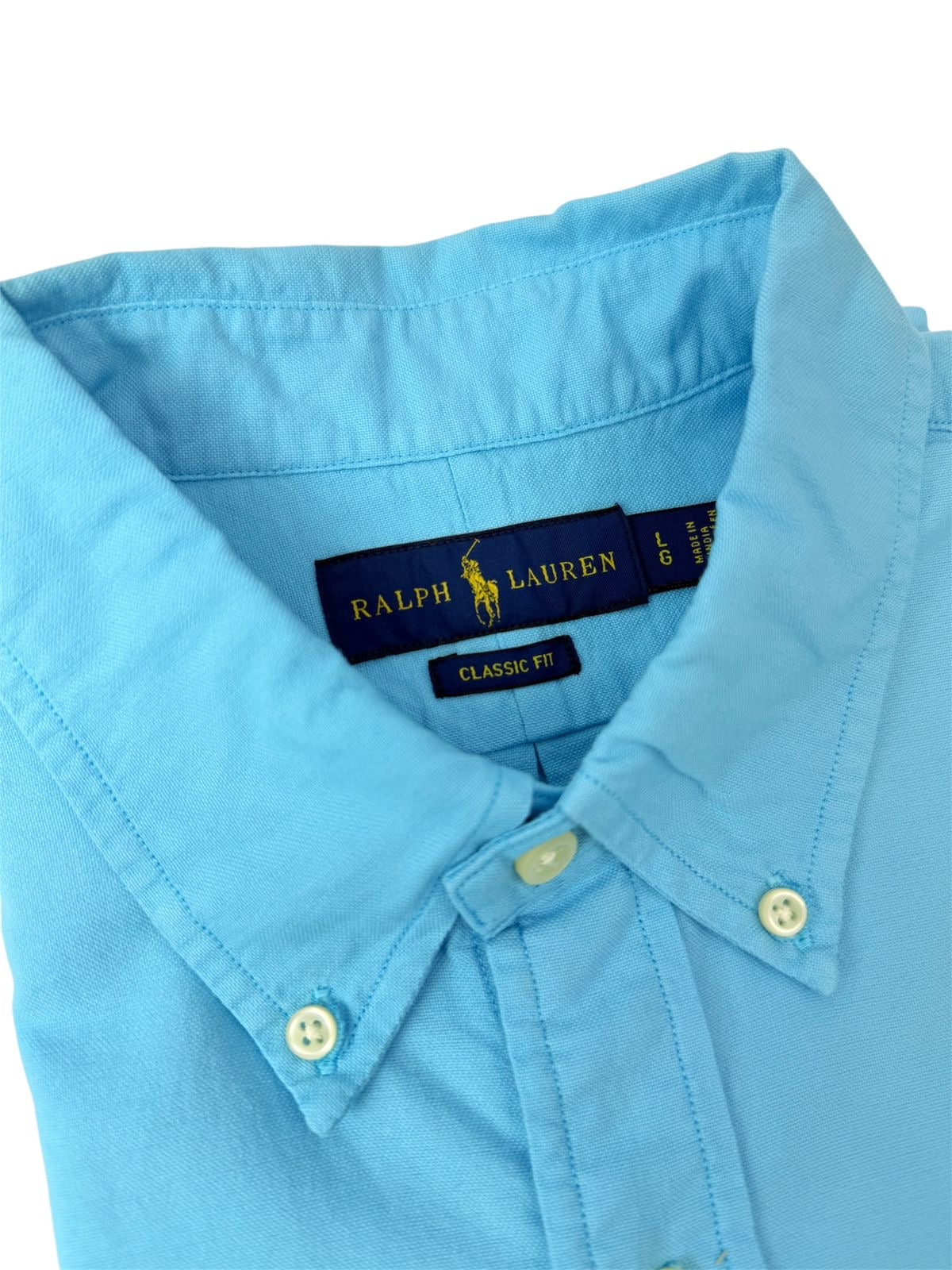 Camisa Polo R.L hombre Oxford