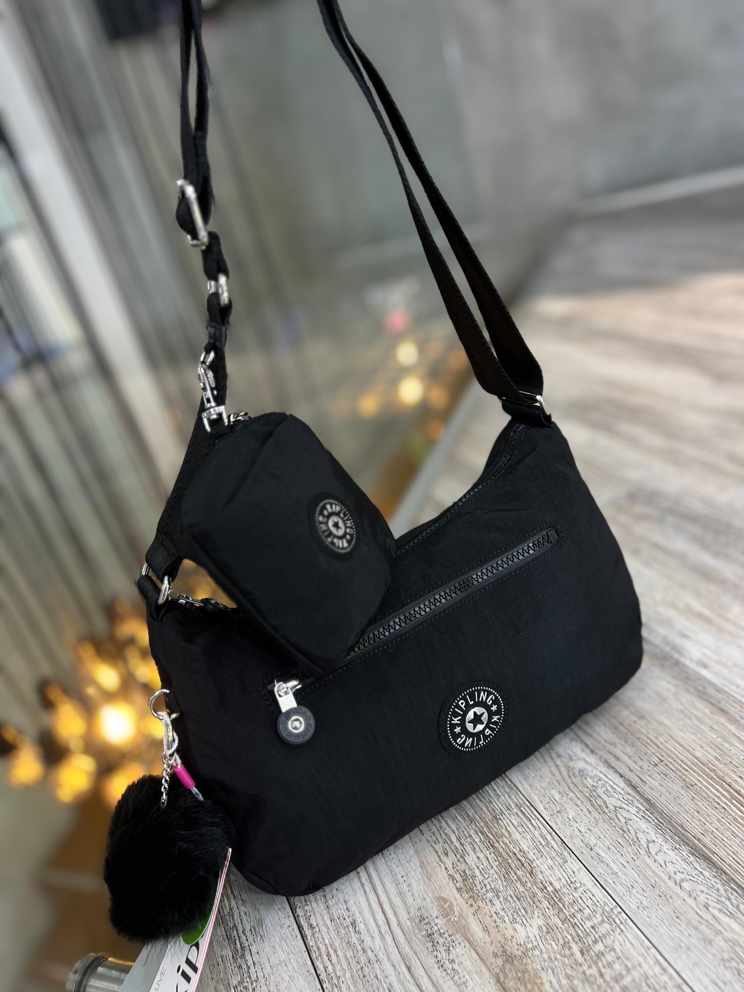 Bolso de Mano Negro