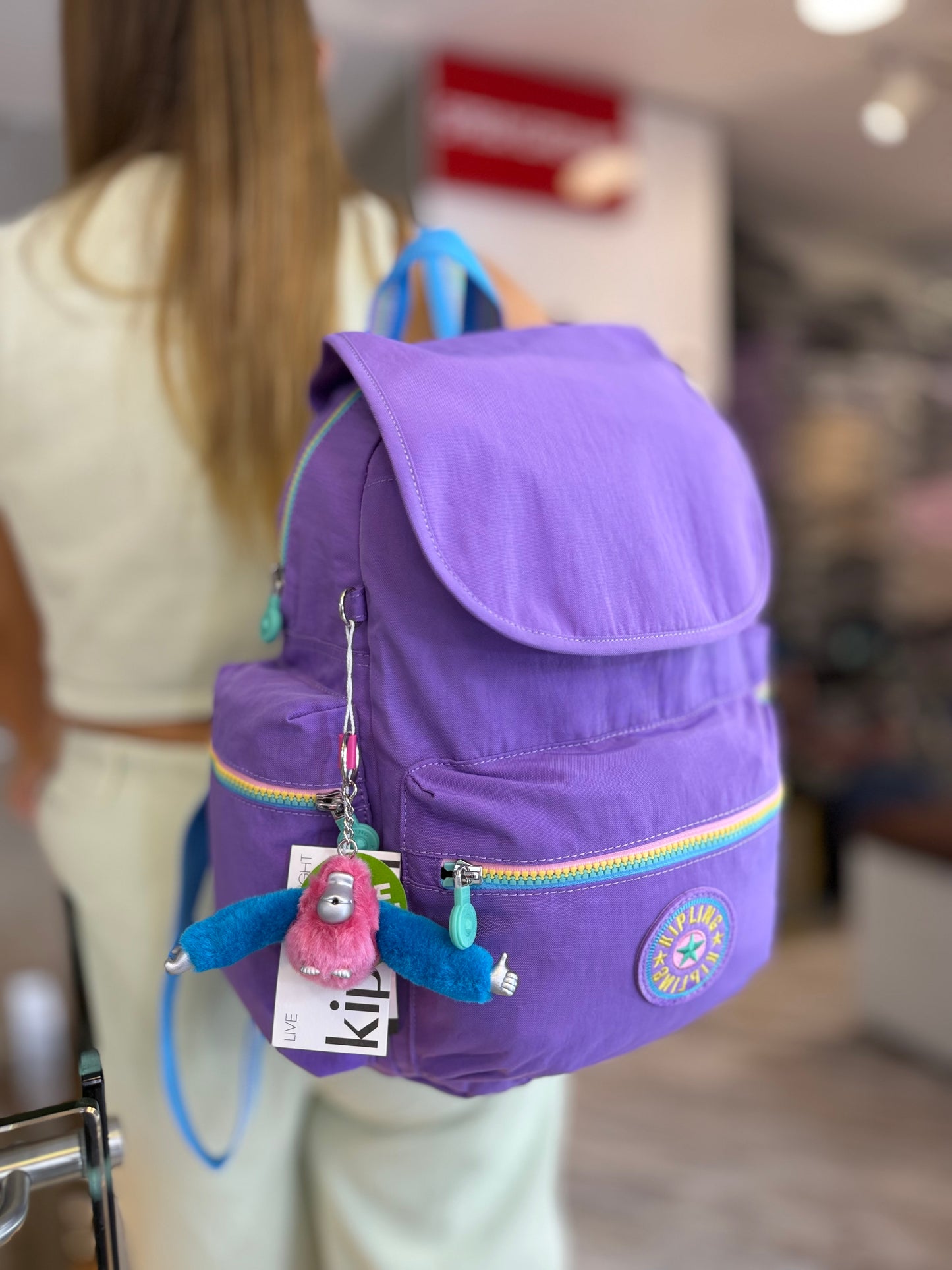 Morral talla M Morado