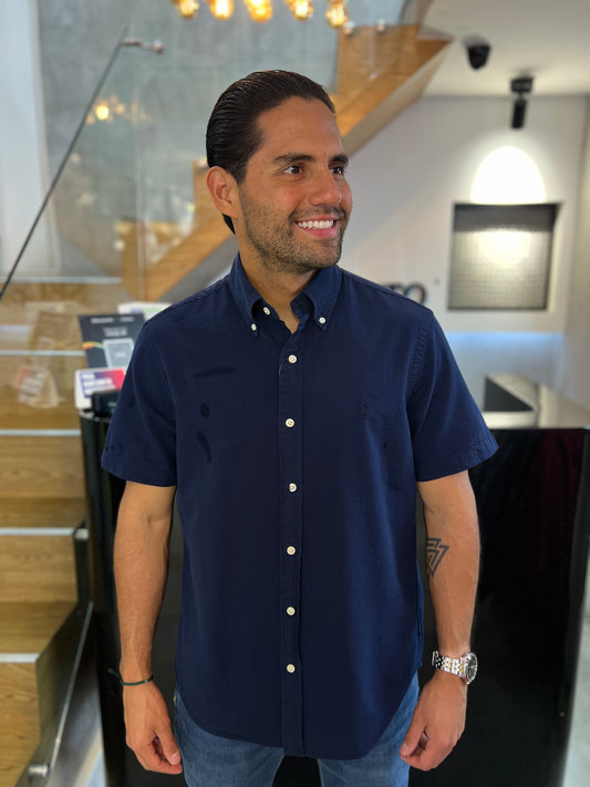 Camisa Polo R.L hombre Manga Corta Galleta
