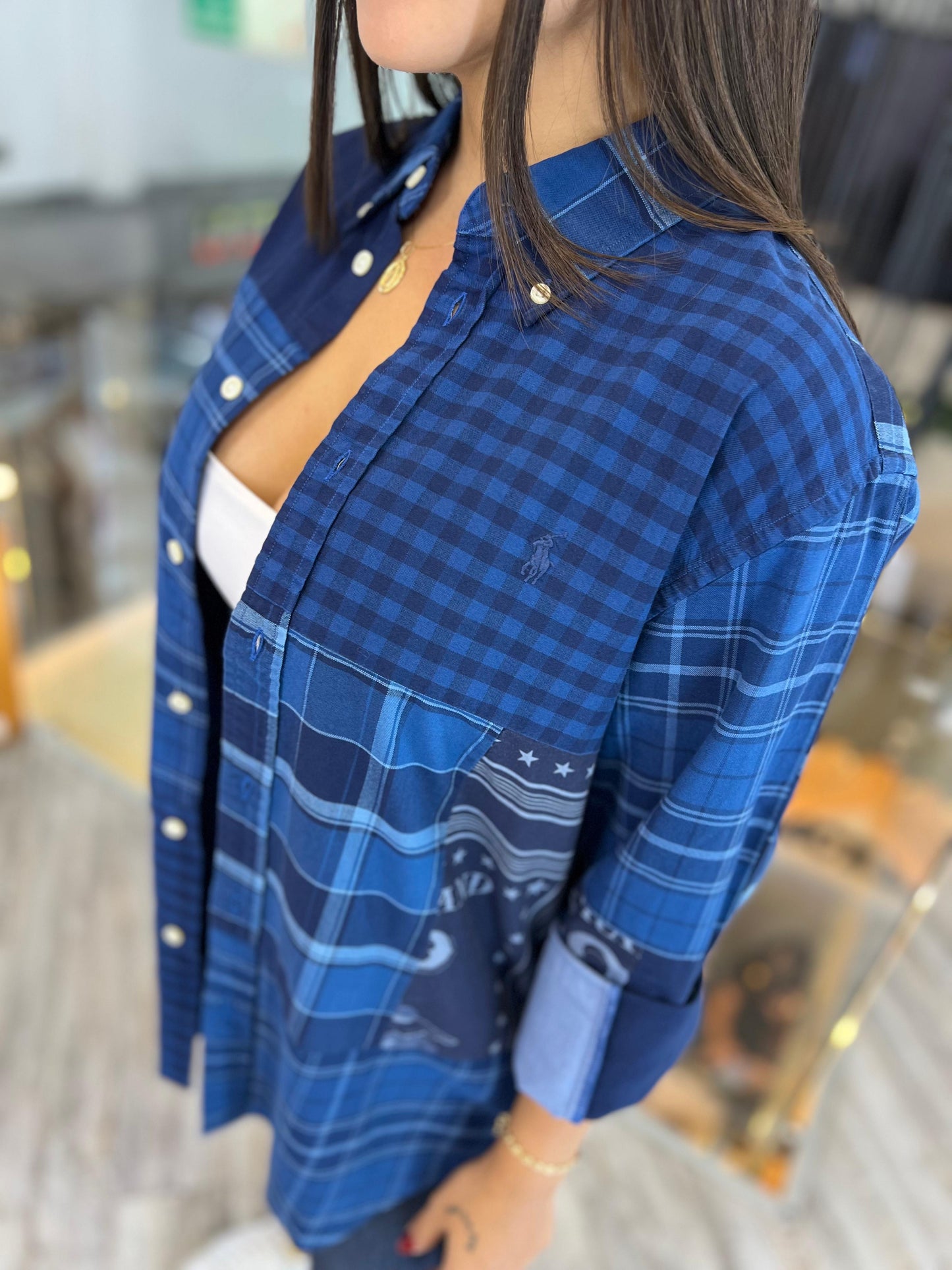 Camisa Polo R.L dama