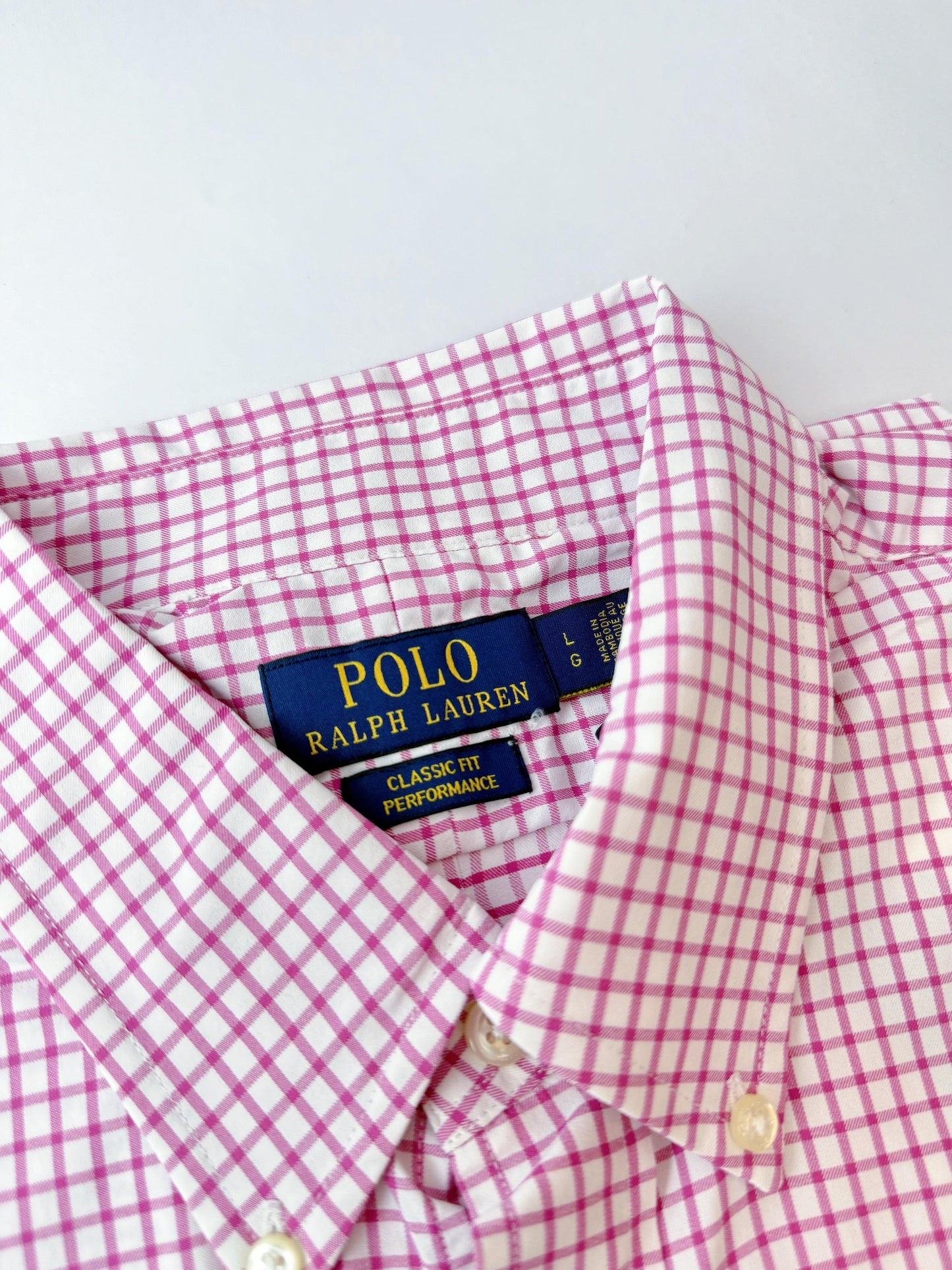 Camisa Polo R.L hombre Algodón