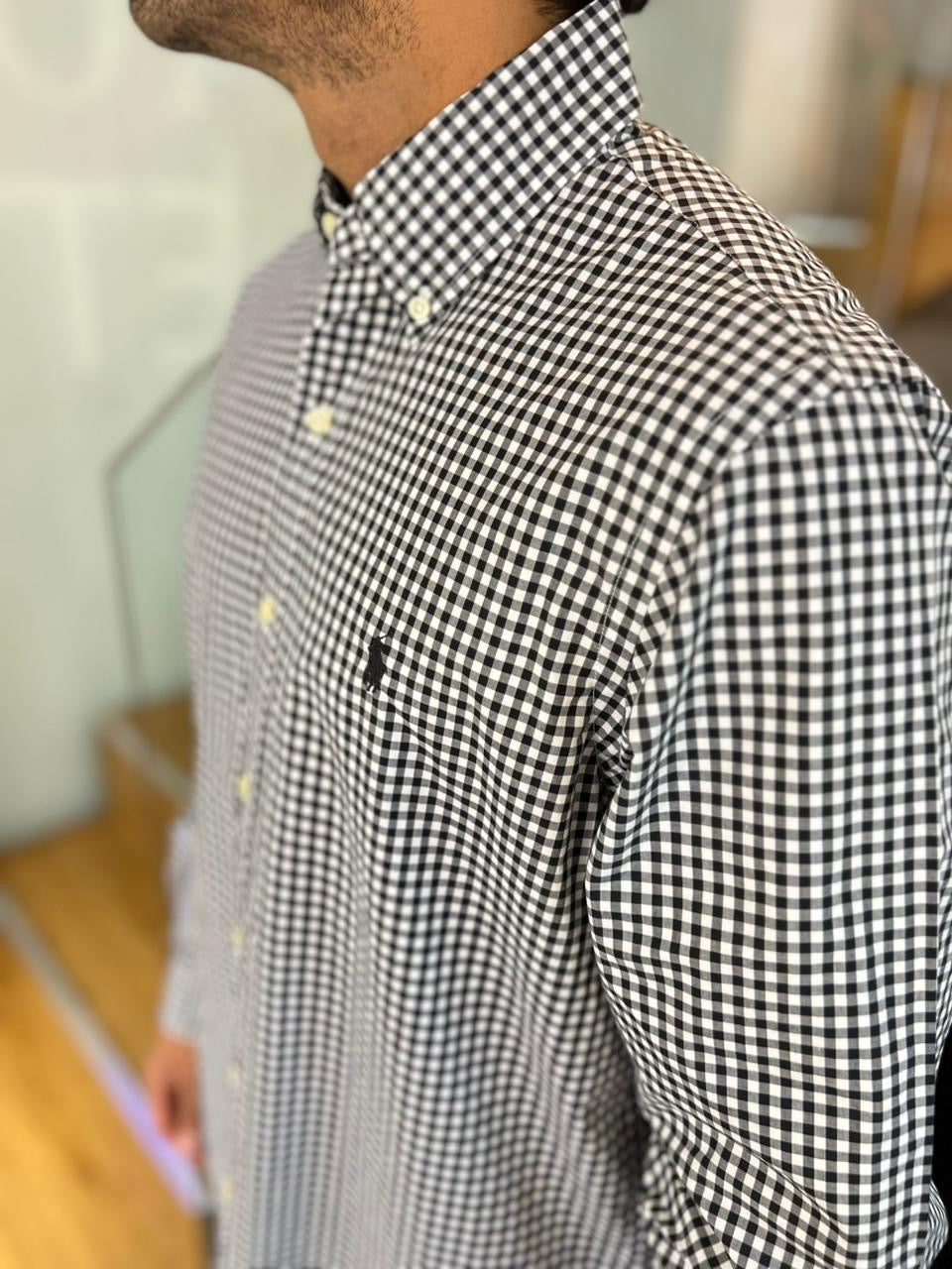 Camisa Polo R.L hombre Algodón