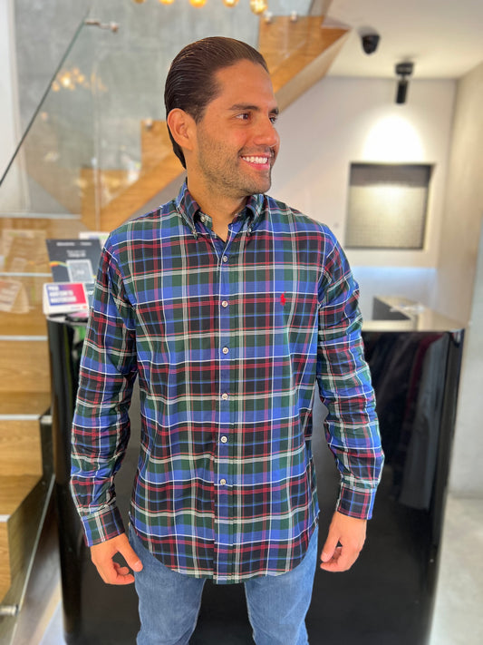 Camisa Polo R.L hombre Algodón