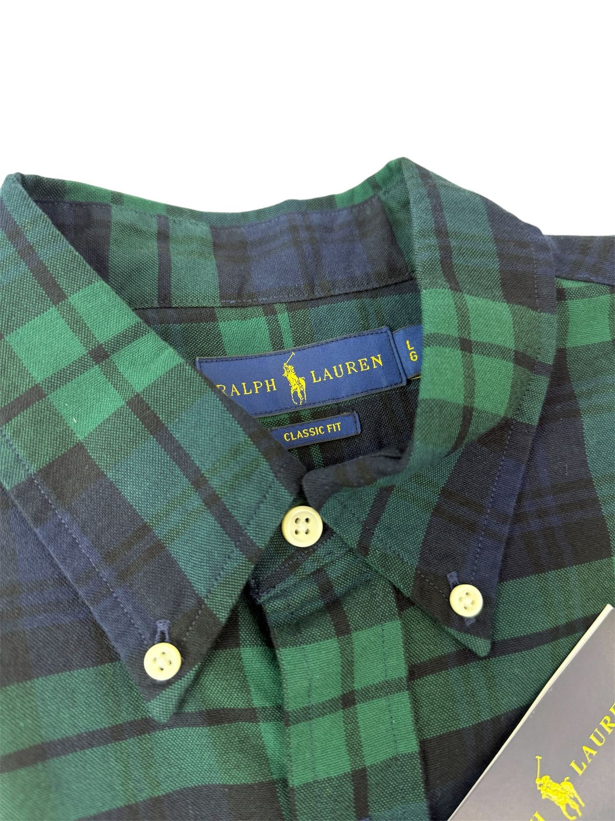 Camisa Polo R.L hombre Oxford