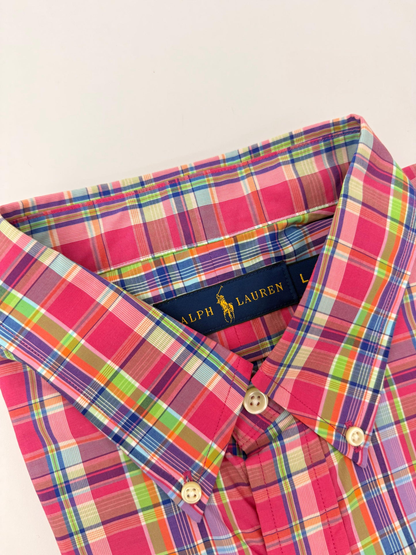 Camisa Polo R.L hombre Algodón
