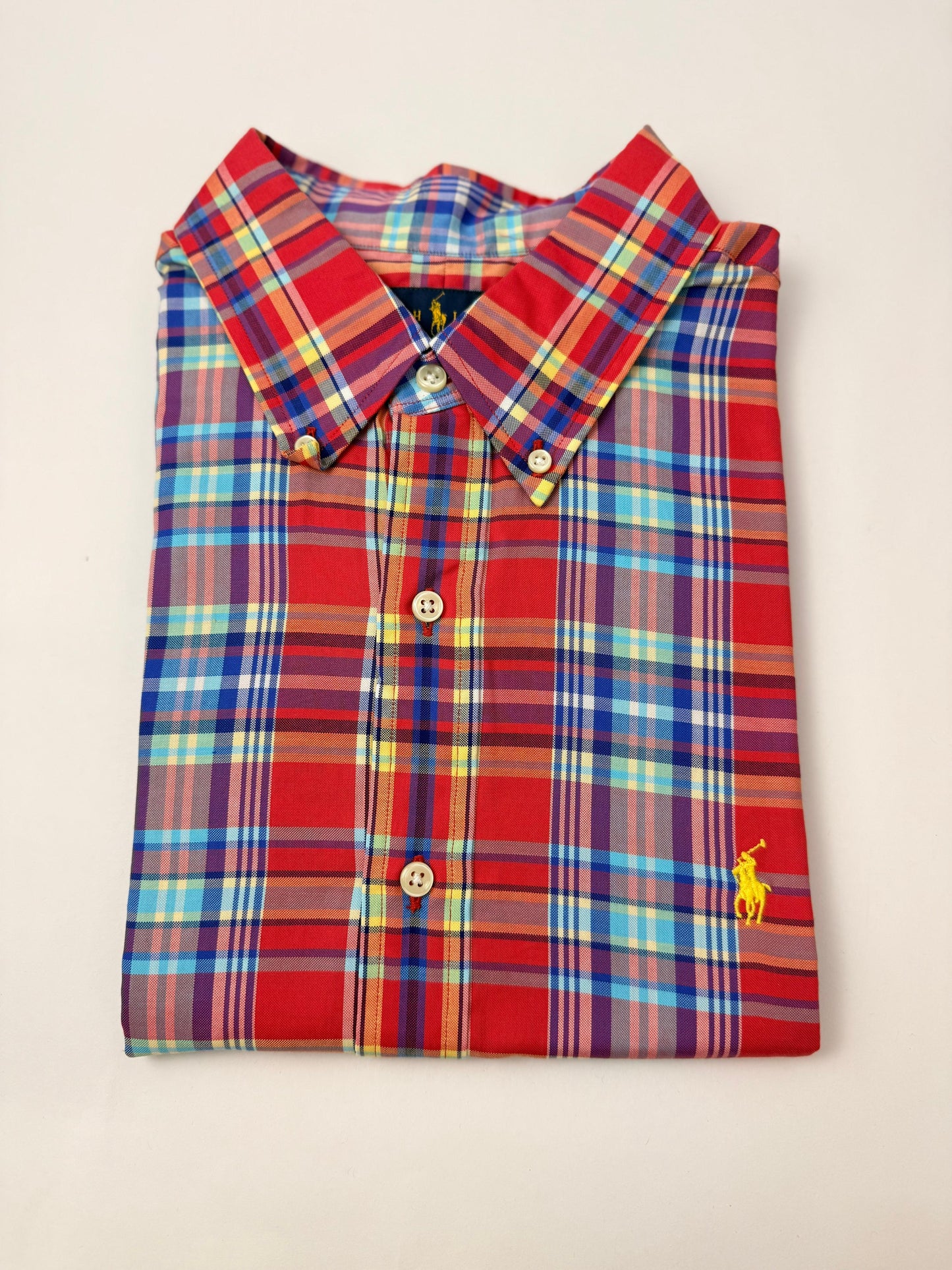 Camisa Polo R.L hombre Algodón