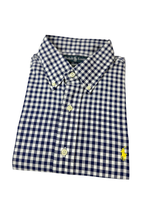 Camisa Polo R.L hombre Algodón Custom Fit