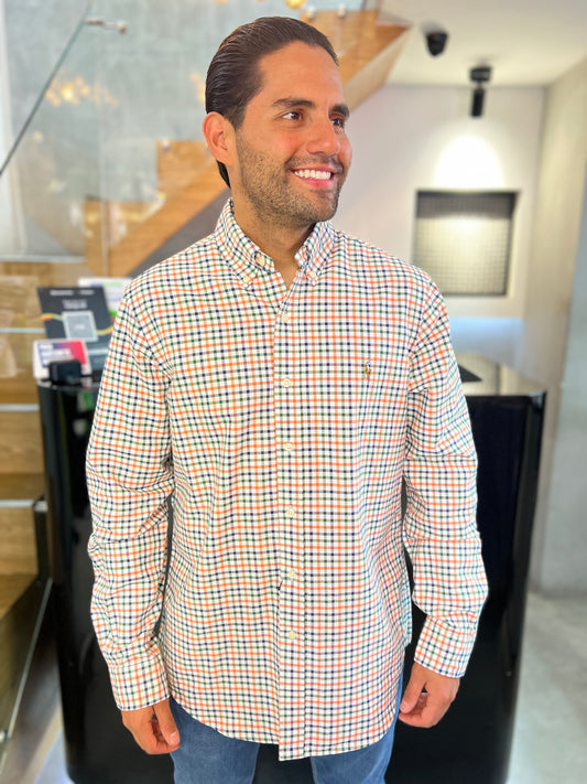Camisa Polo R.L hombre Oxford