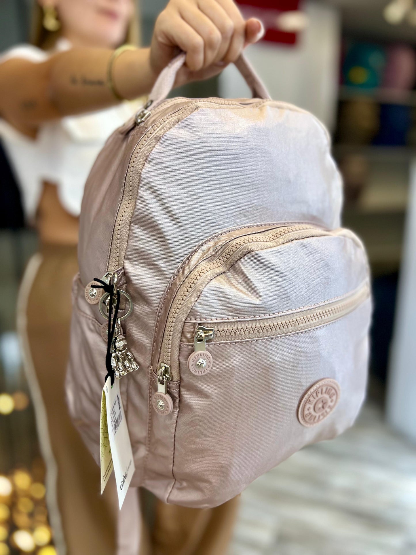 Morral talla M Oro Rosa
