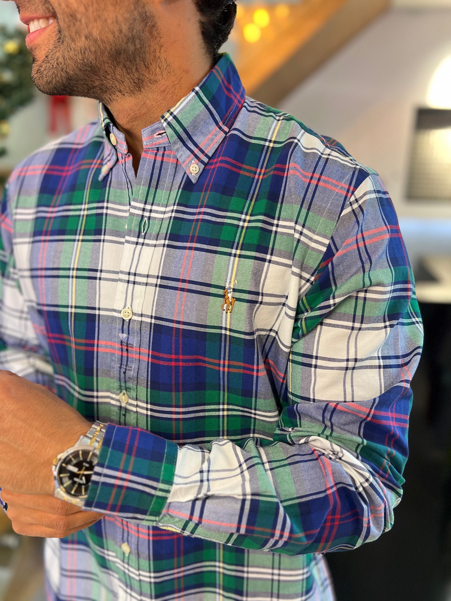 Camisa Polo R.L hombre Oxford Nueva Colección