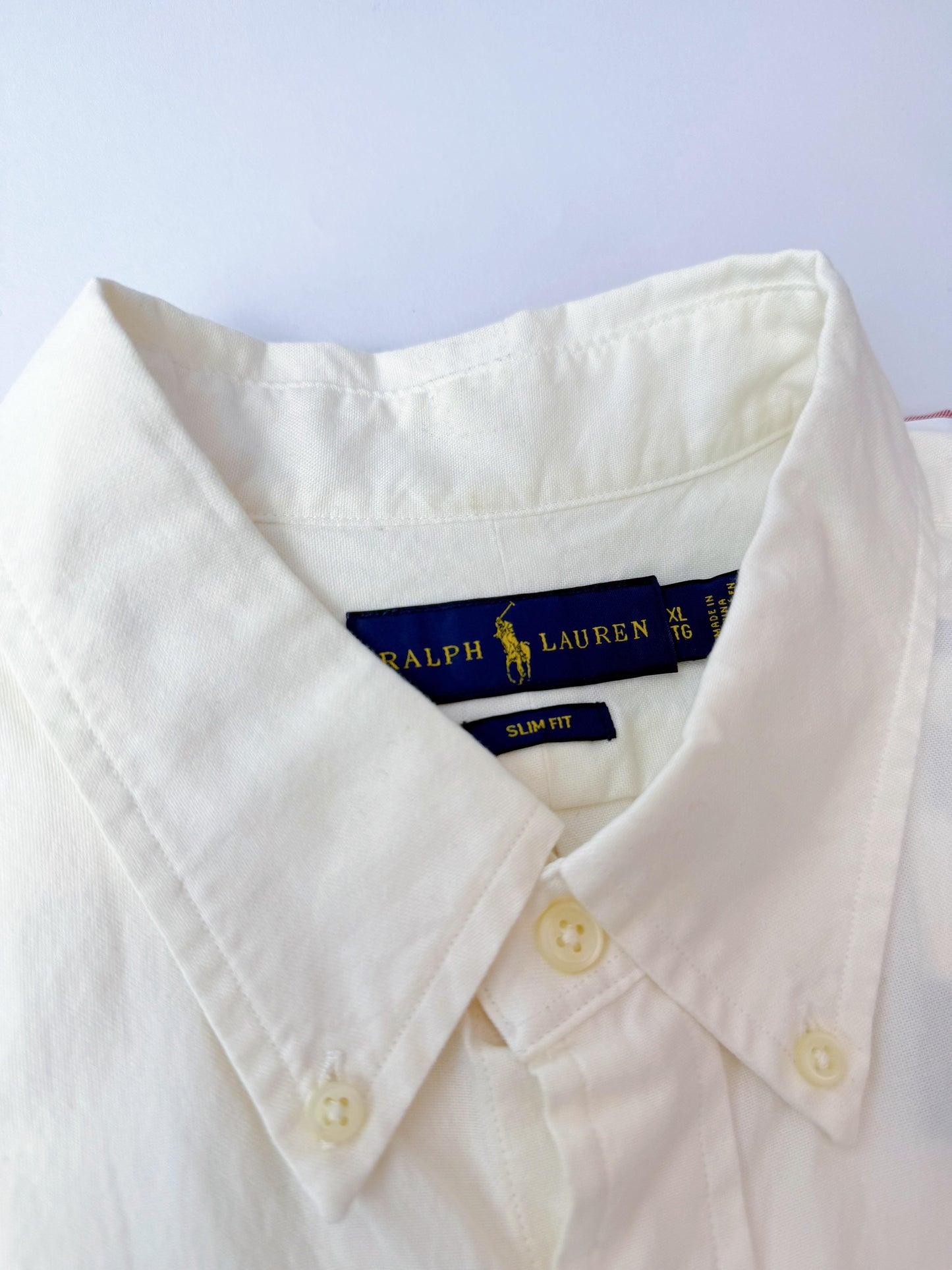Camisa Polo R.L hombre Oxford Slim Fit