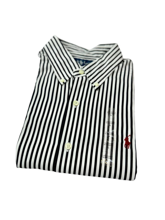 Camisa Polo R.L hombre Algodón Custom Fit