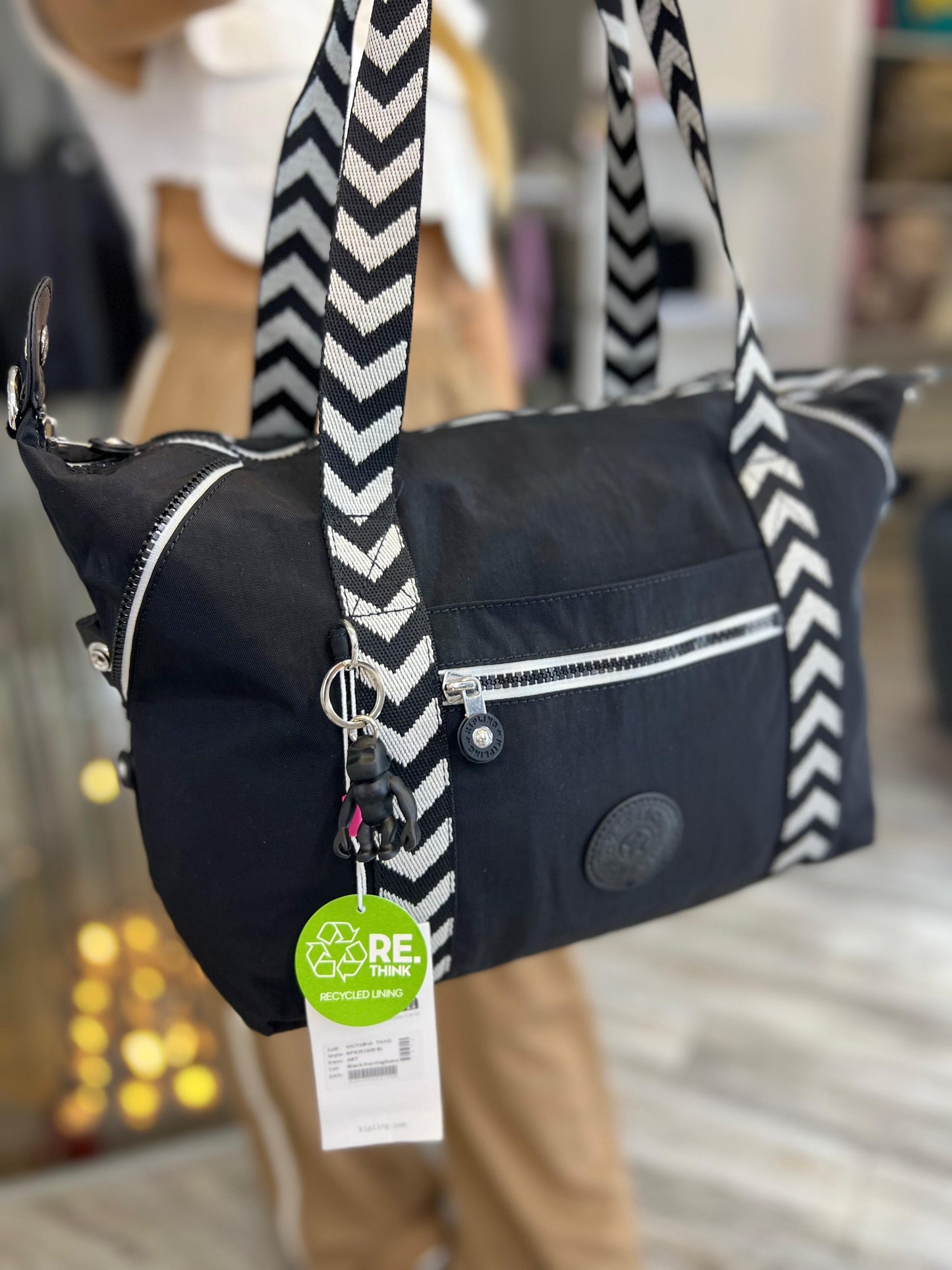 Bolso de Mano Negro