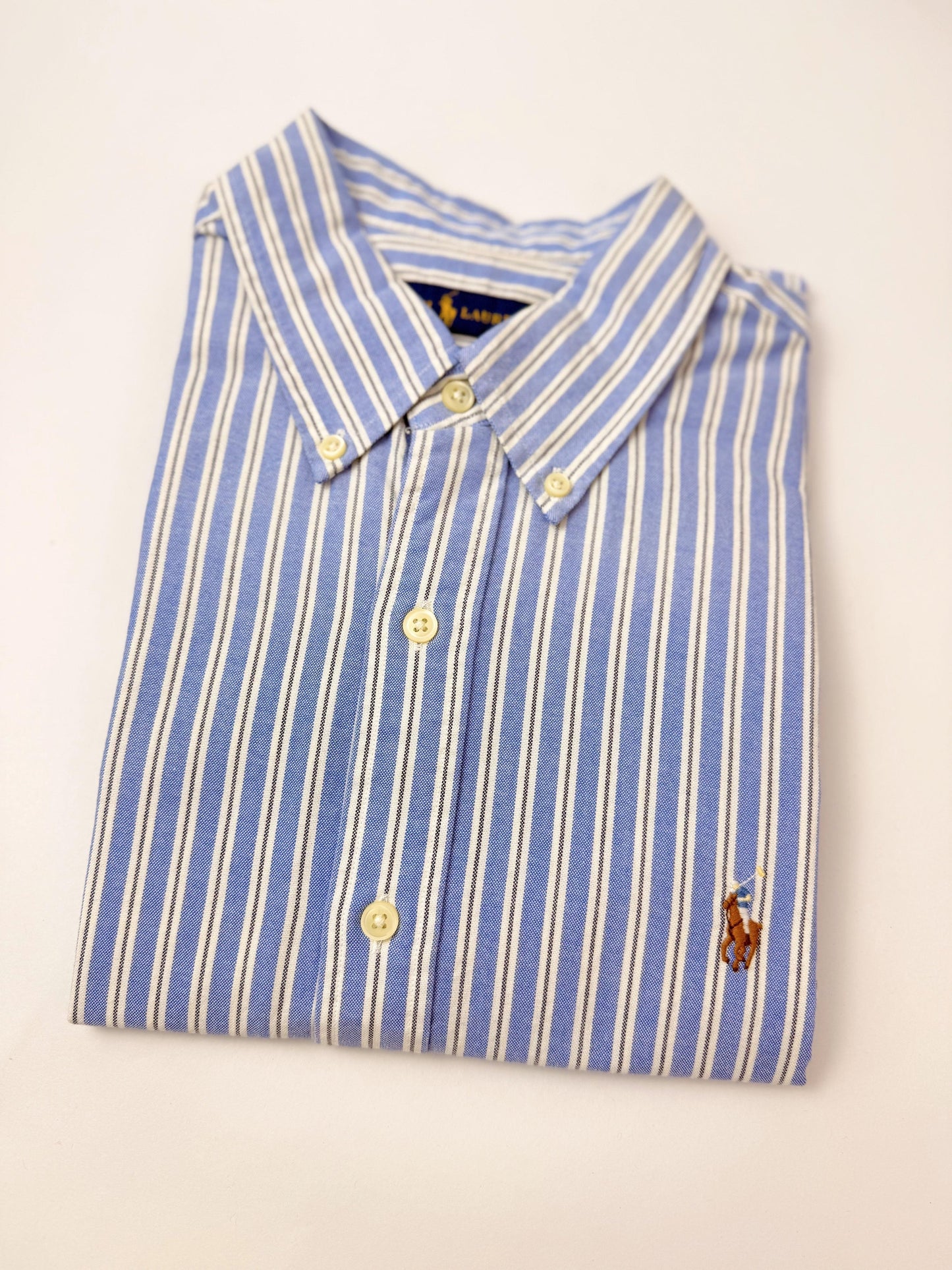 Camisa Polo R.L hombre Oxford