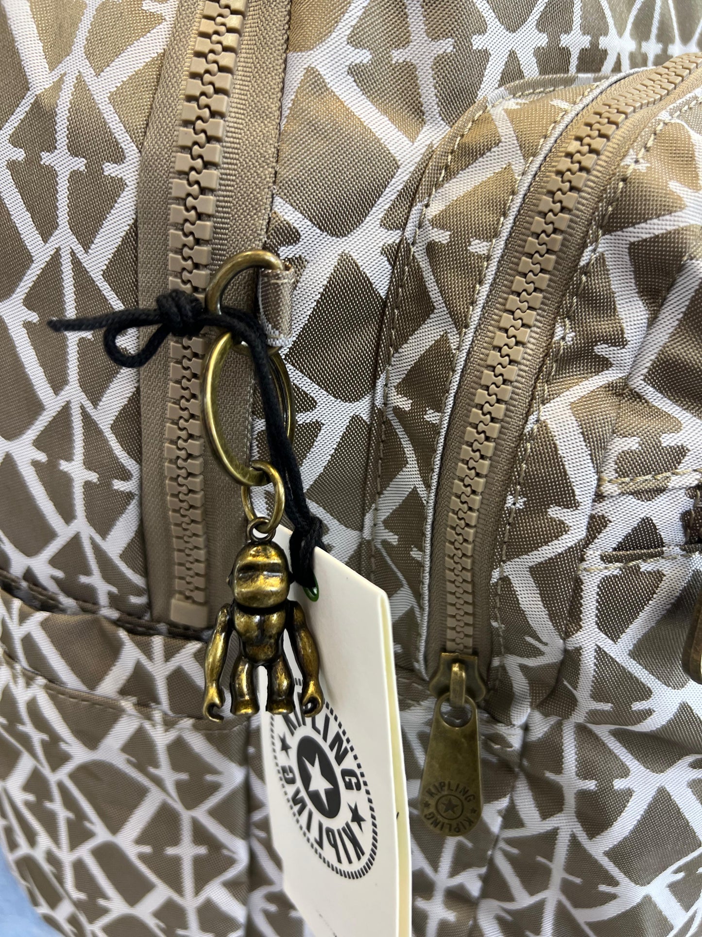 Morral Talla L Dorado Estampado