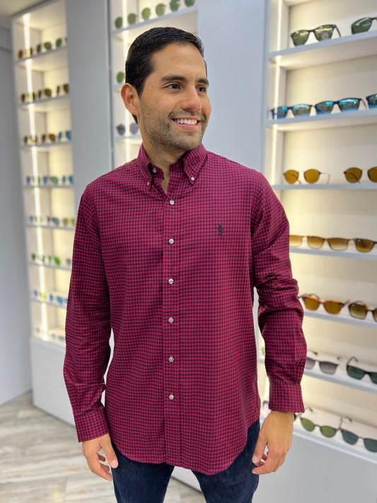 Camisa Polo R.L hombre Algodón