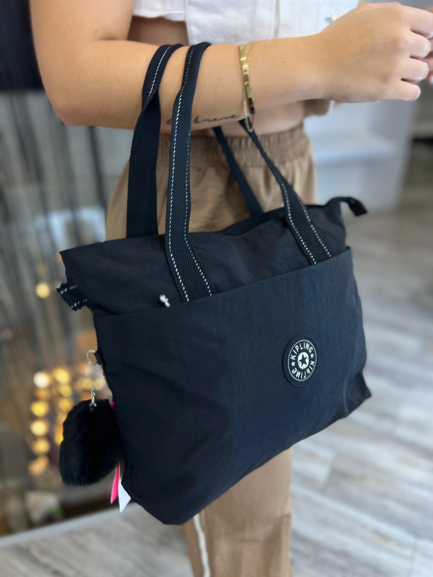 Bolso de Mano Negro