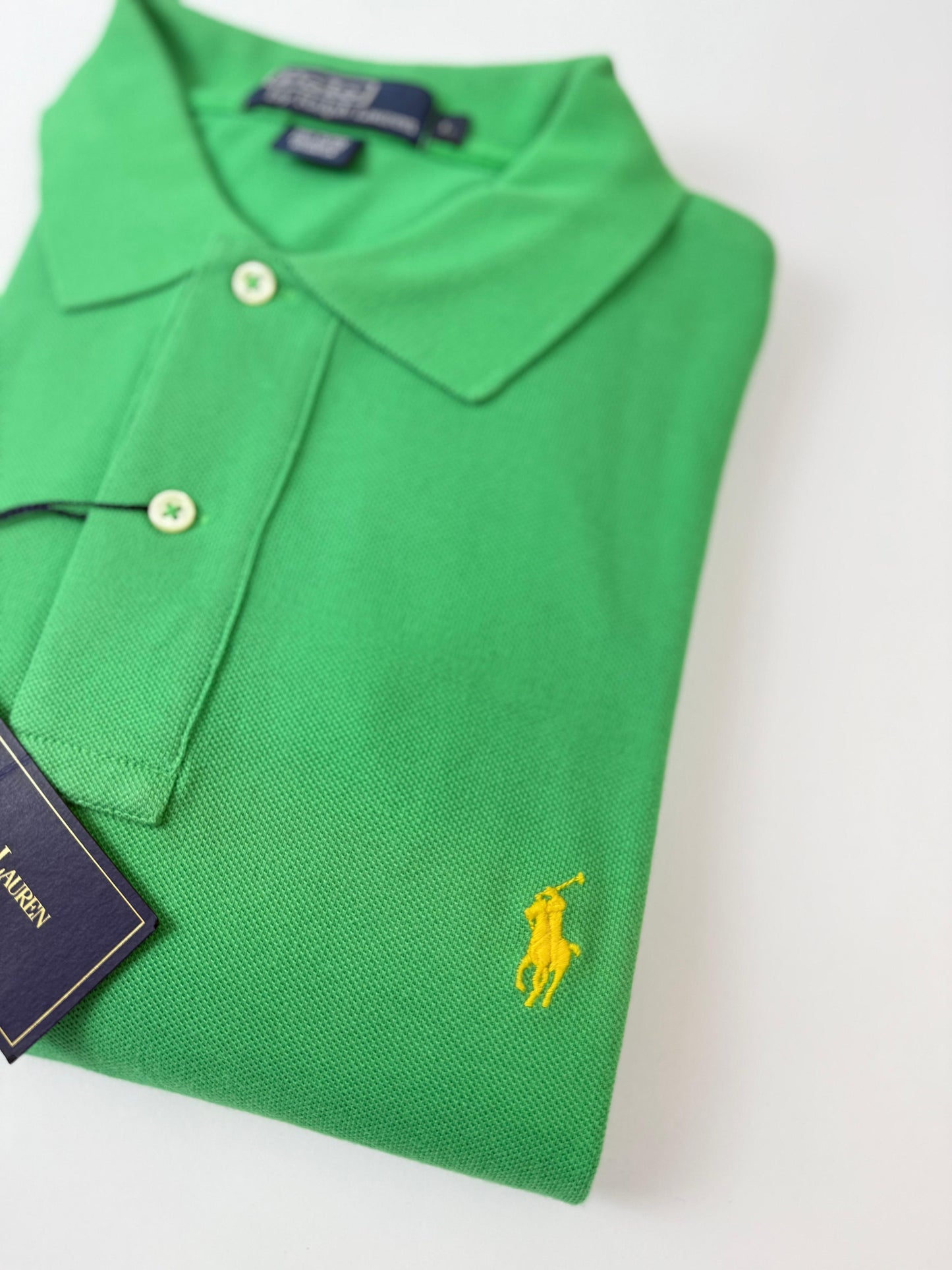 Polo R.L hombre Verde