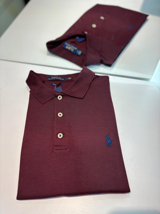 Polo R.L hombre Vinotinto *(Defecto)