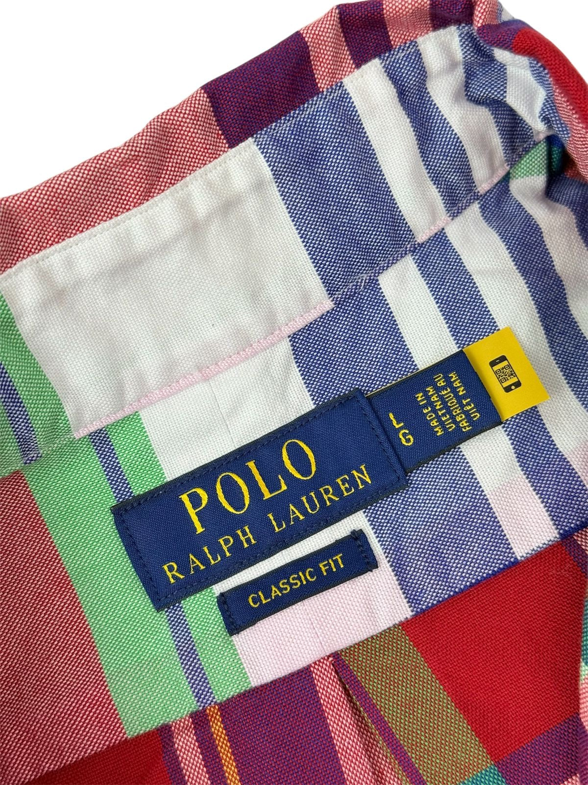 Camisa Polo R.L hombre Oxford