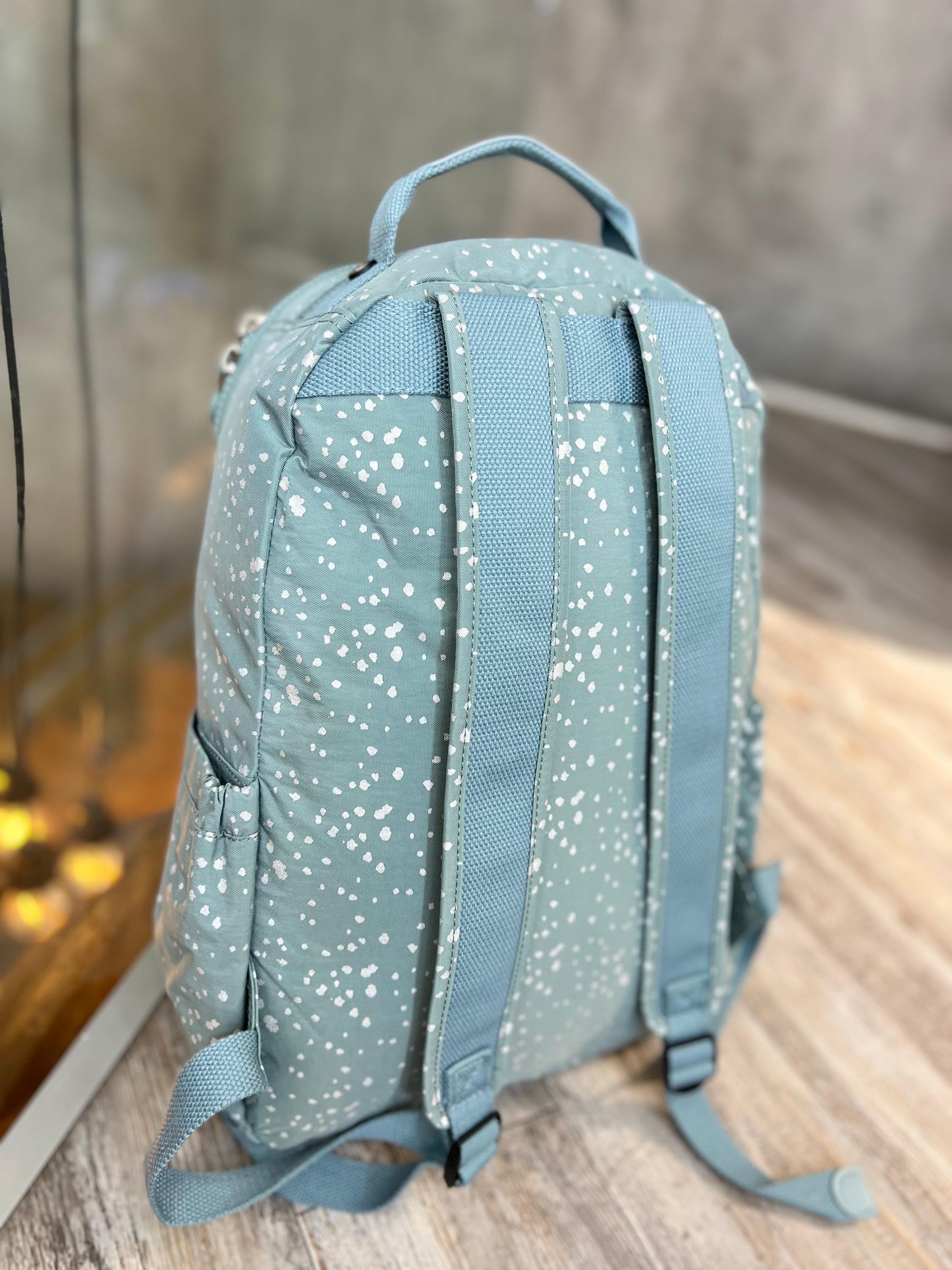 Morral Talla L Celeste Estampado