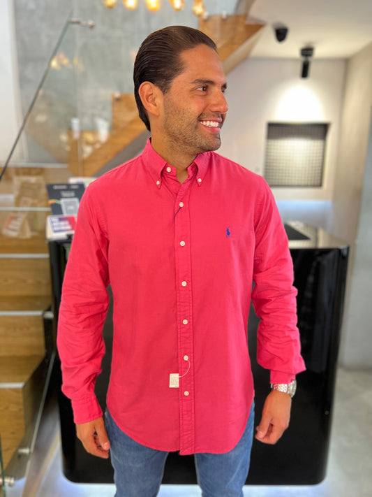 Camisa Polo R.L hombre Algodón