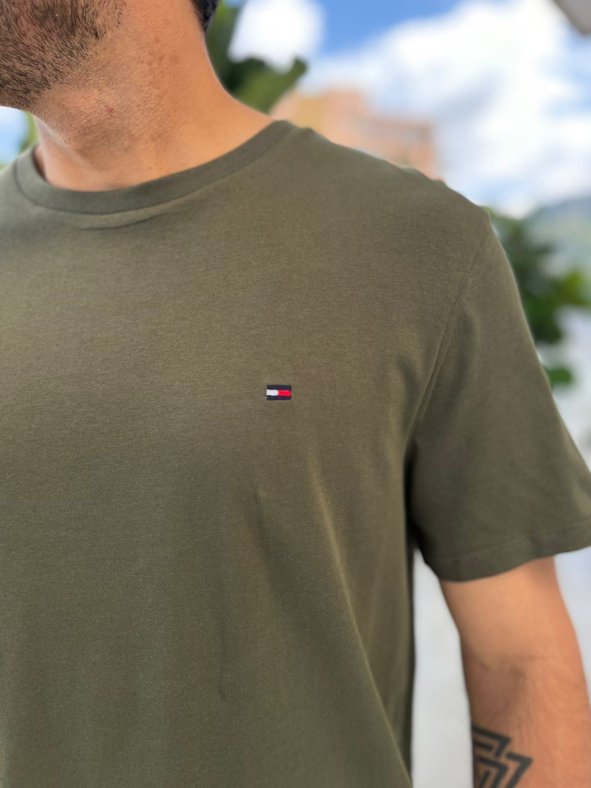 Camiseta Tommy Hilfiger Verde hombre