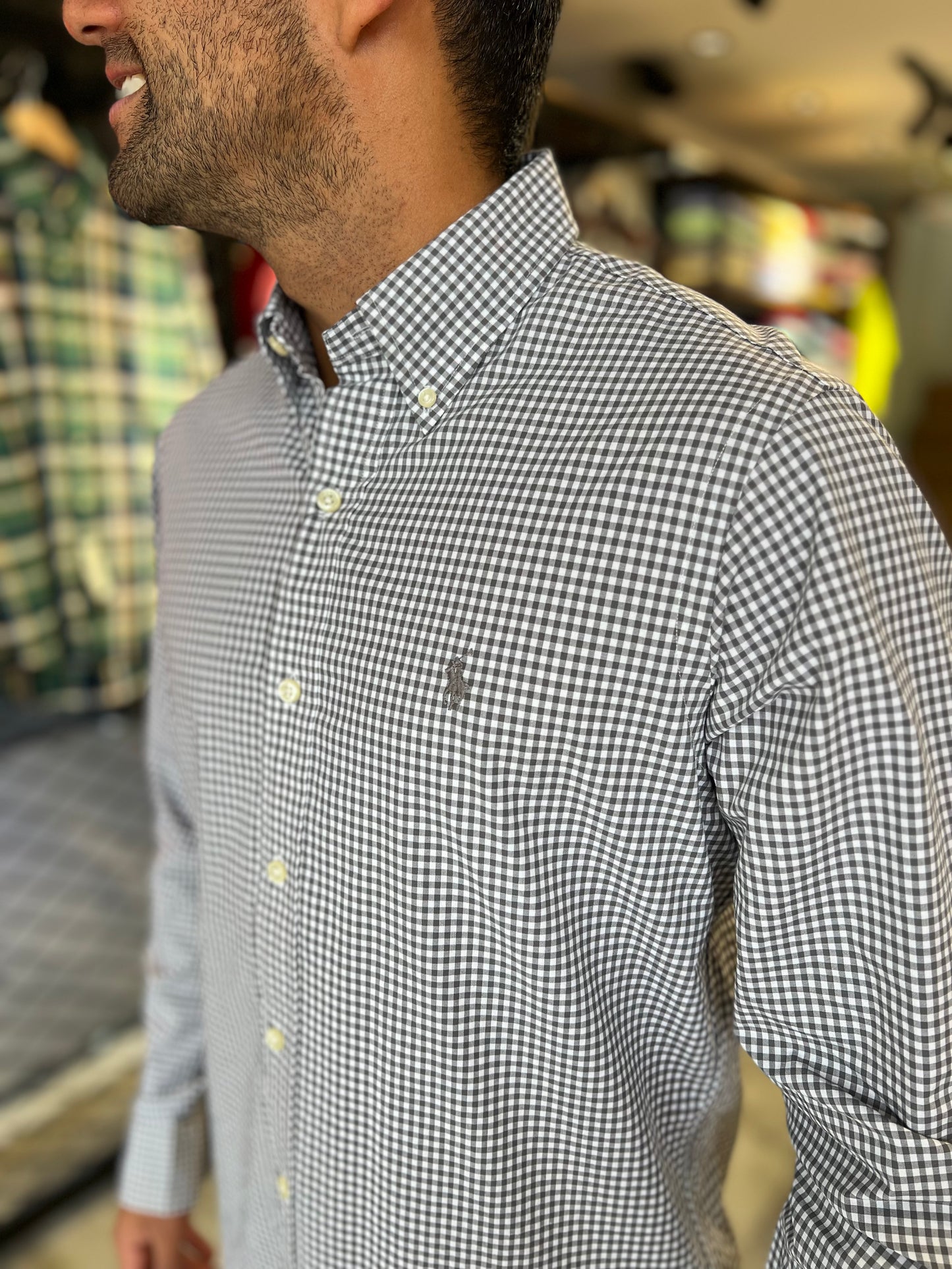 Camisa Polo R.L hombre Algodón