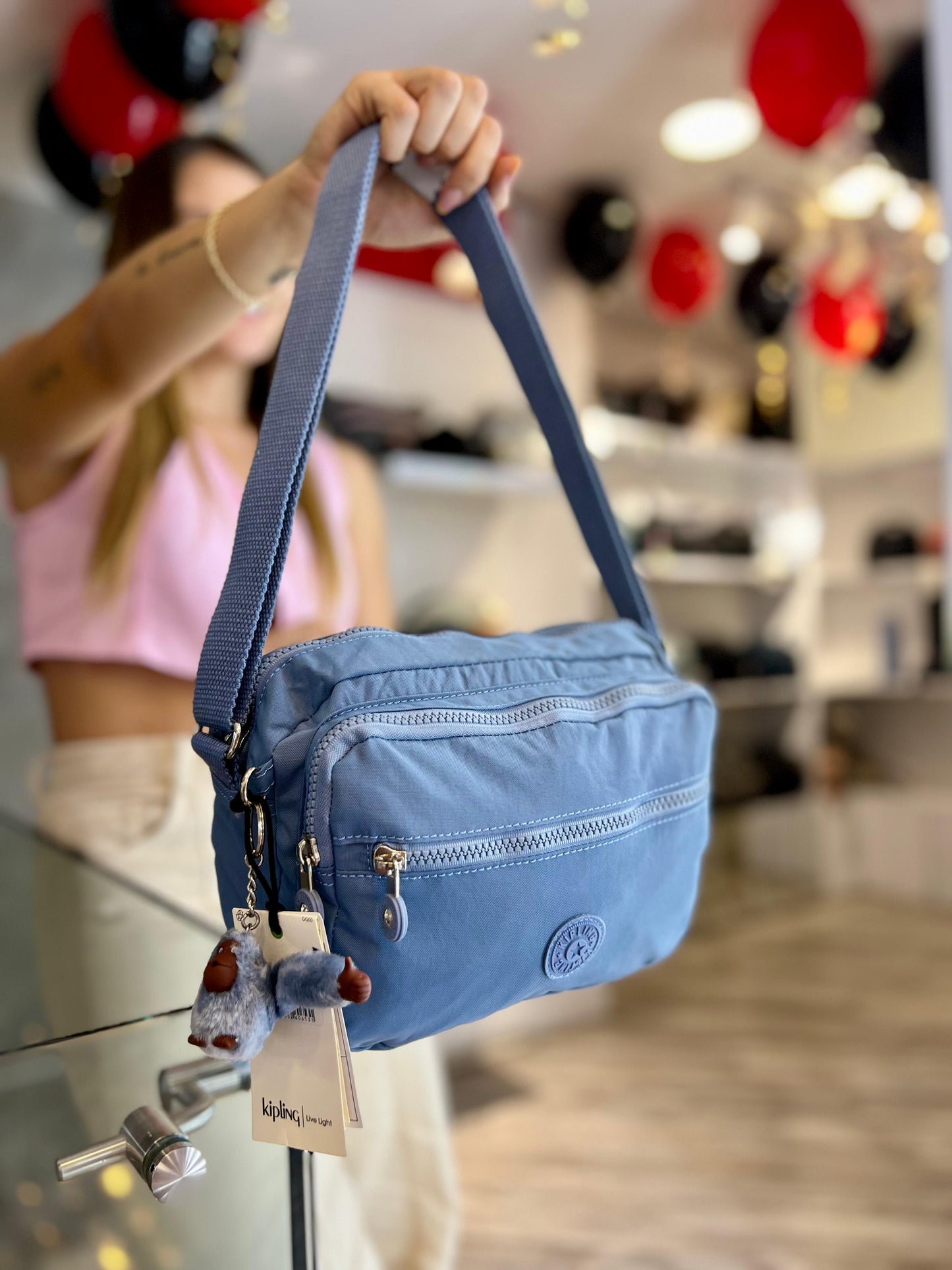 Bolso Manos Libres Azul