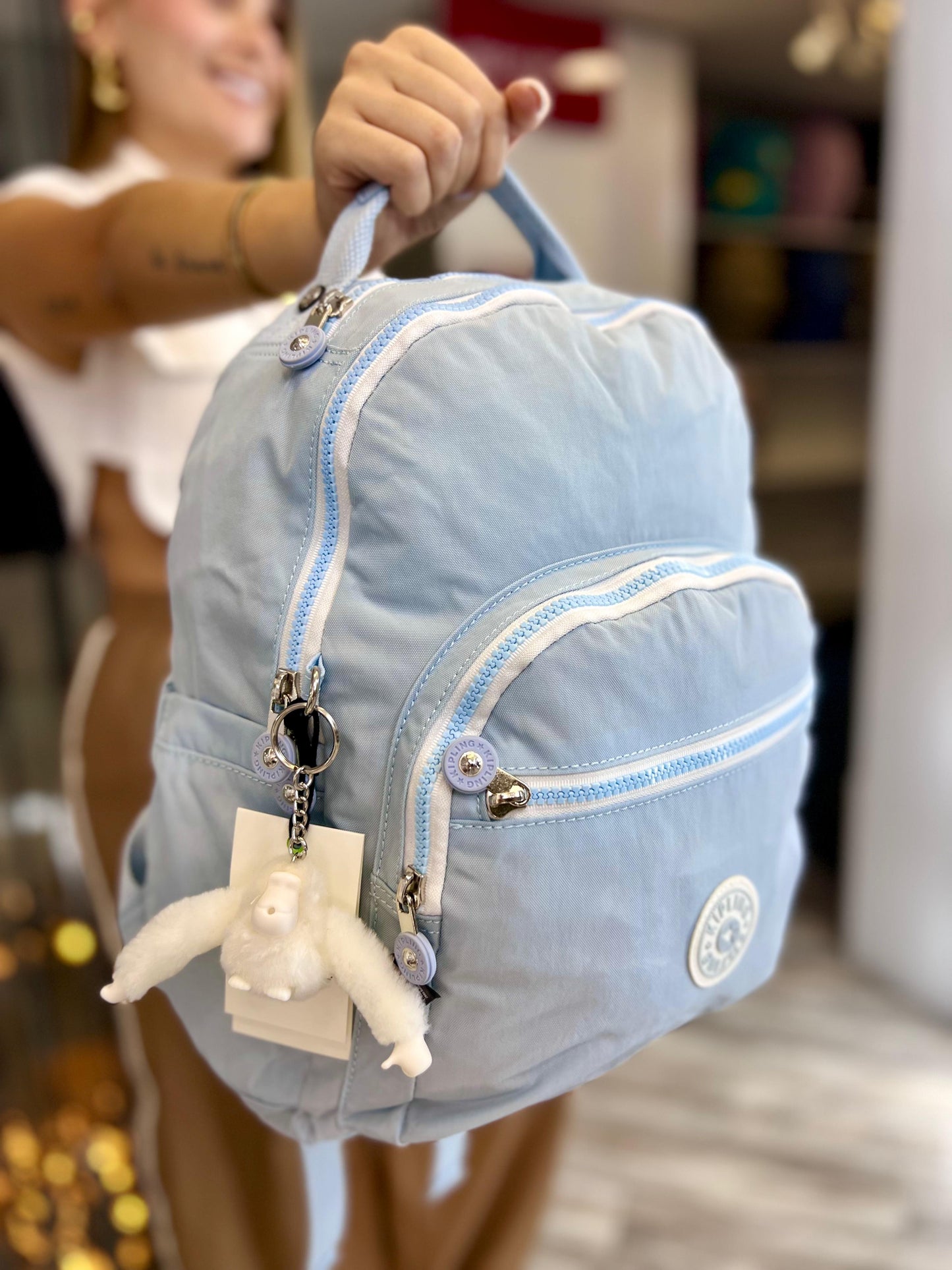 Morral talla M Celeste