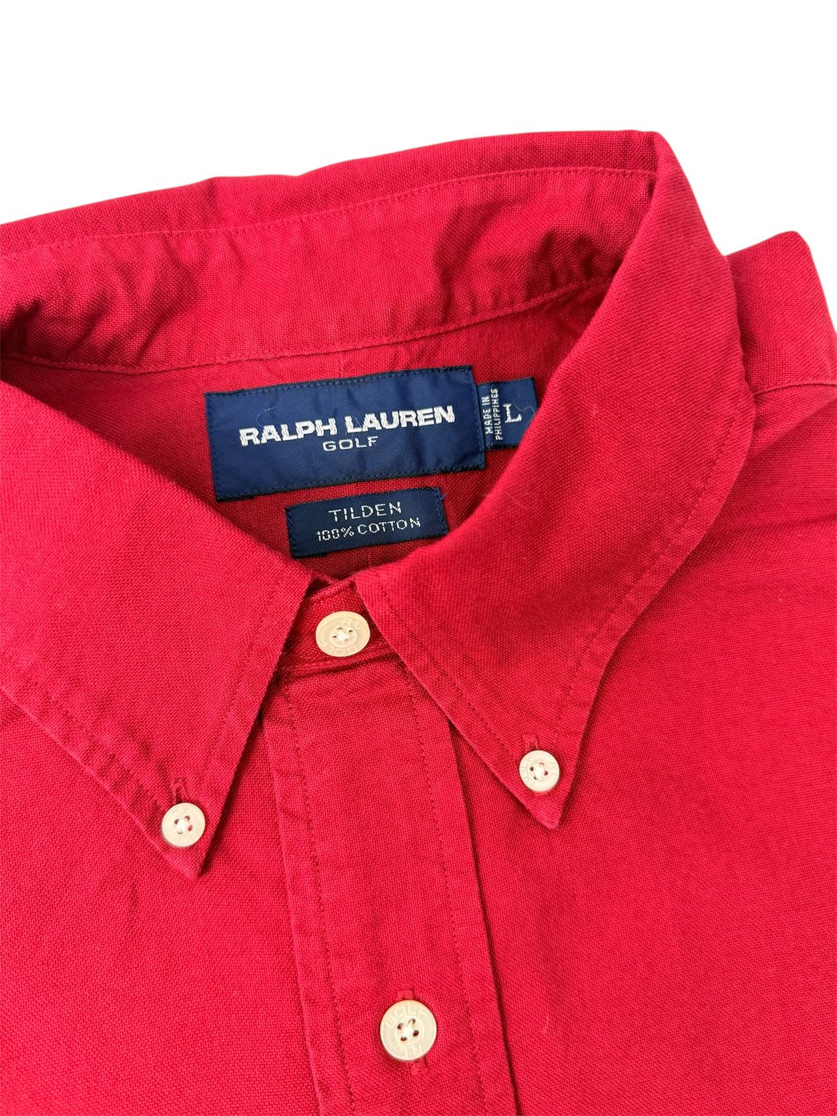 Camisa Polo R.L hombre Oxford