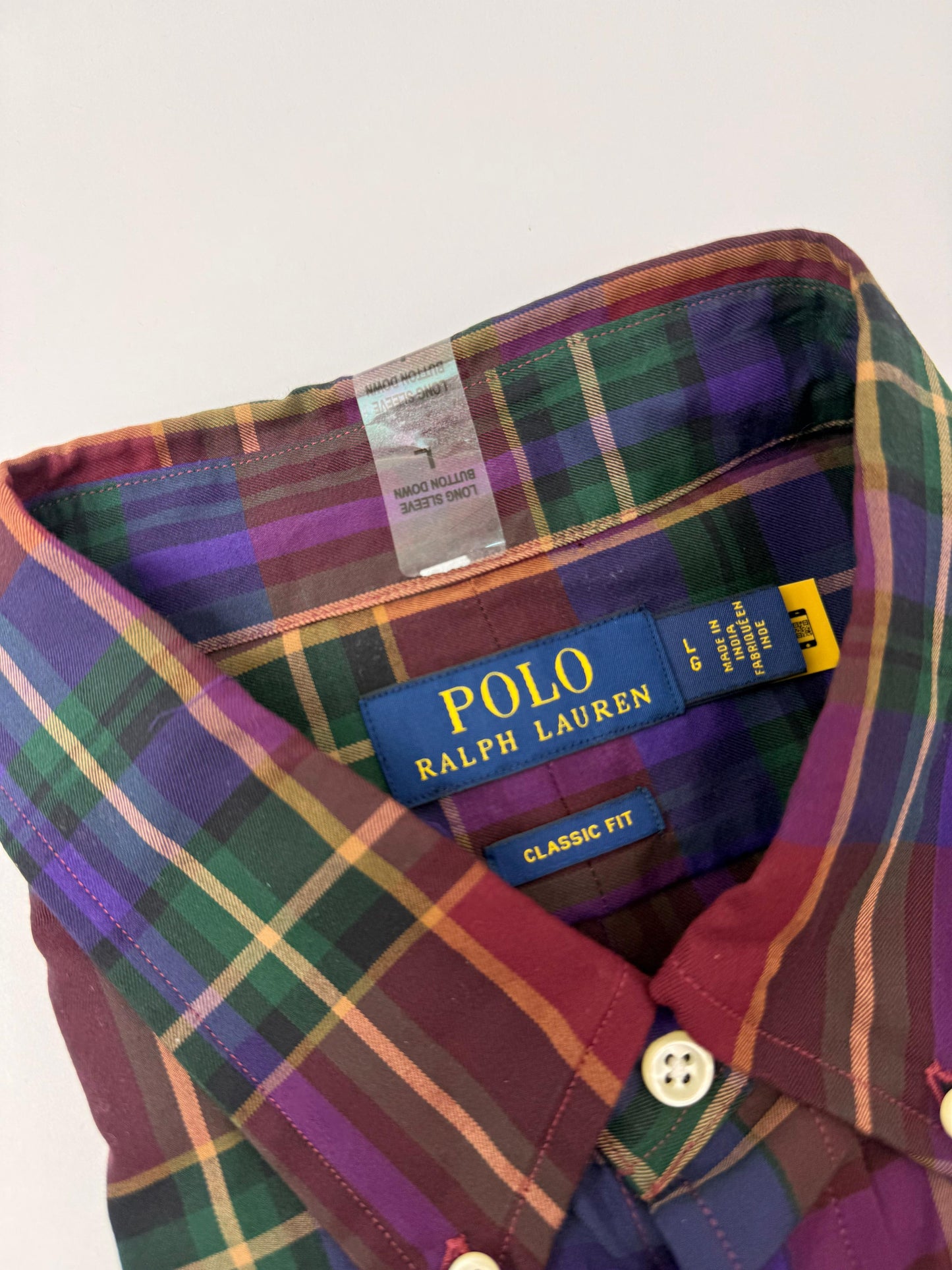 Camisa Polo R.L hombre Algodón