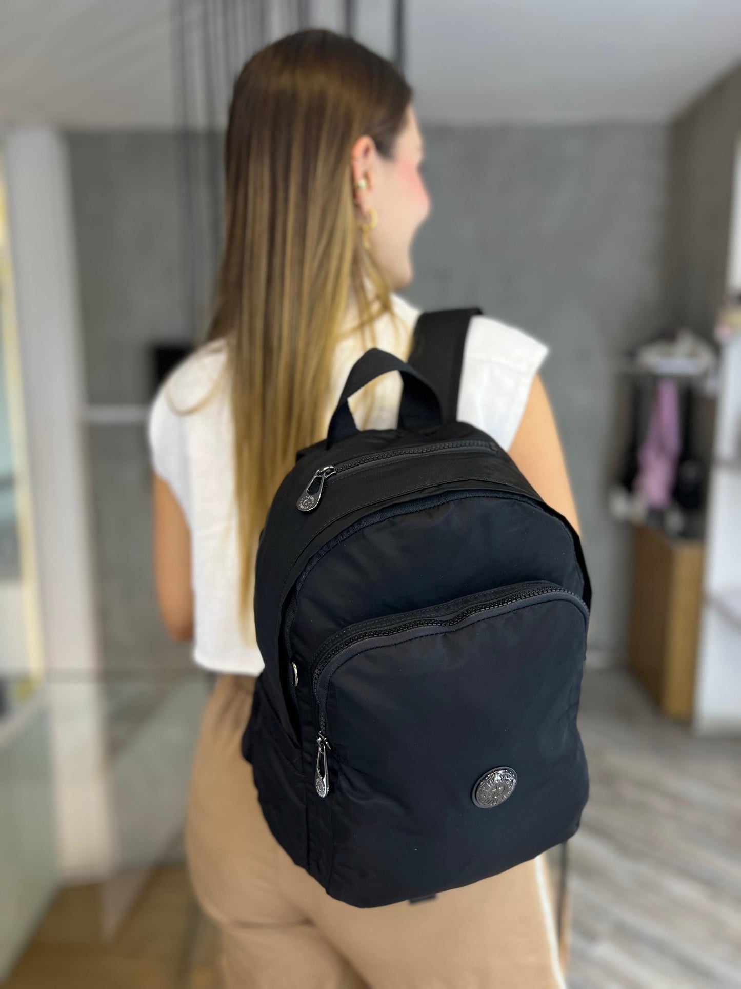 Morral talla M Negro