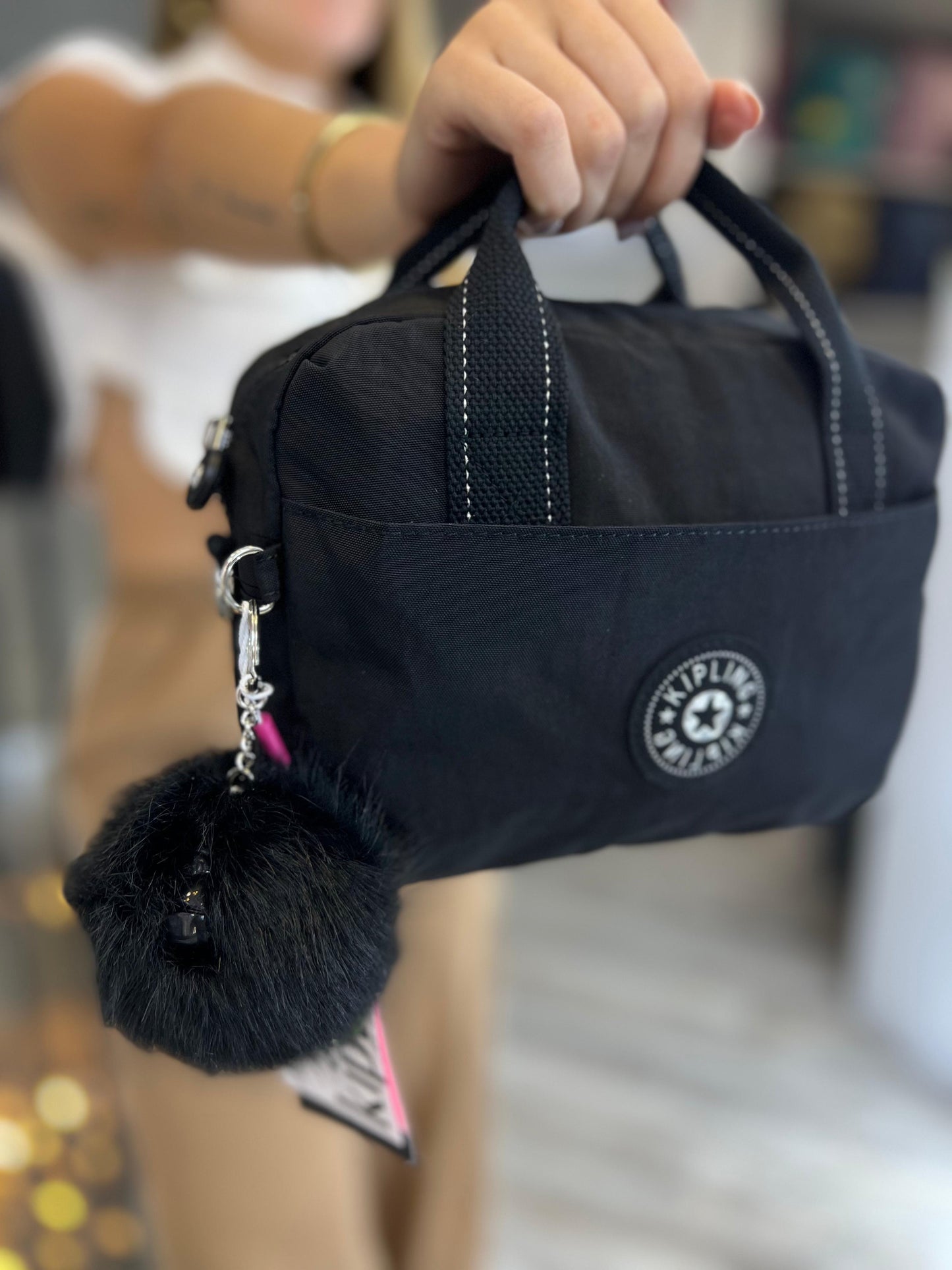 Bolso de Mano Negro