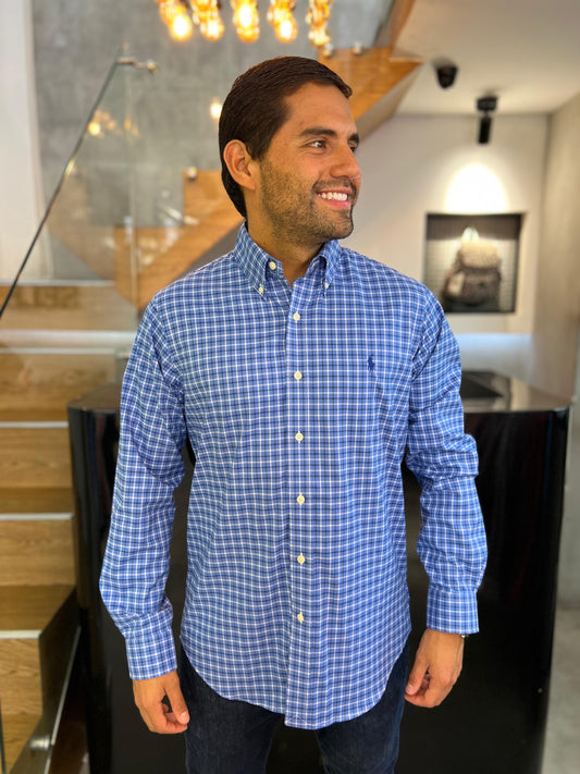 Camisa Polo R.L hombre Algodón