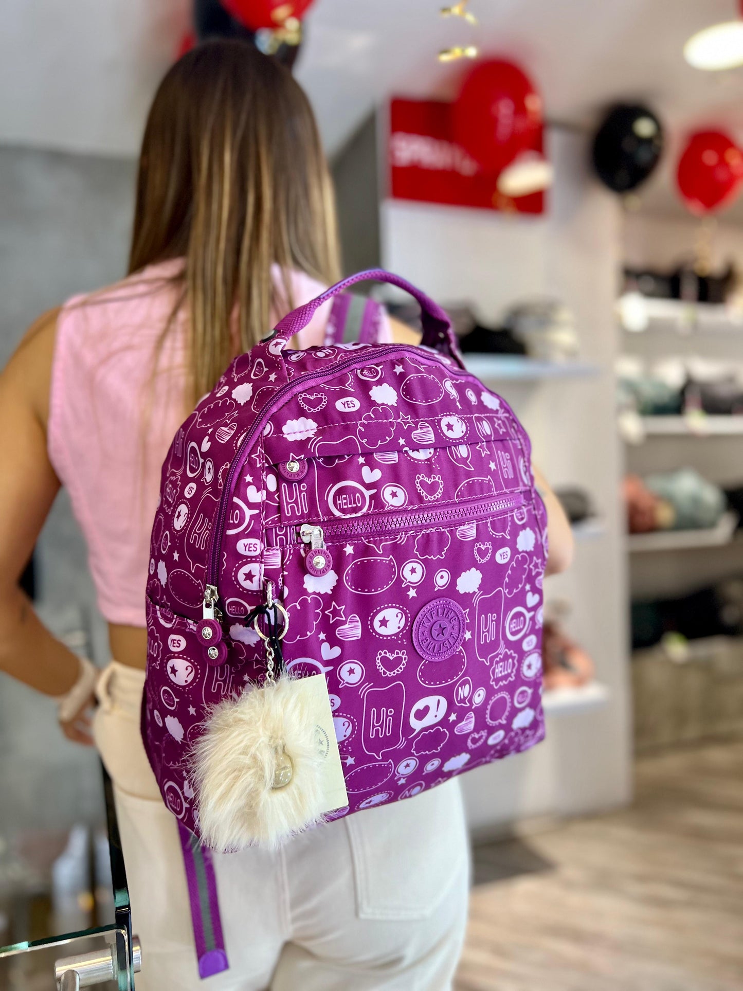Morral talla M Mika Morado