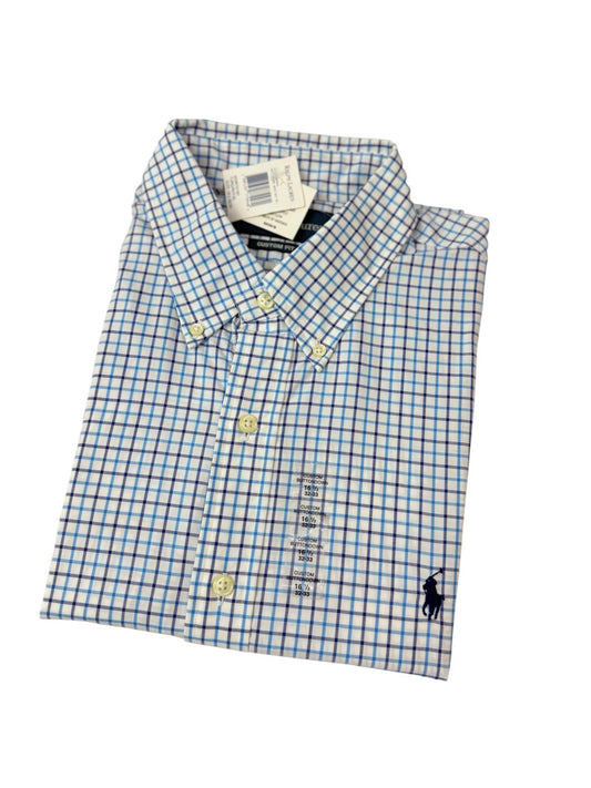 Camisa Polo R.L hombre Algodón Custom Fit