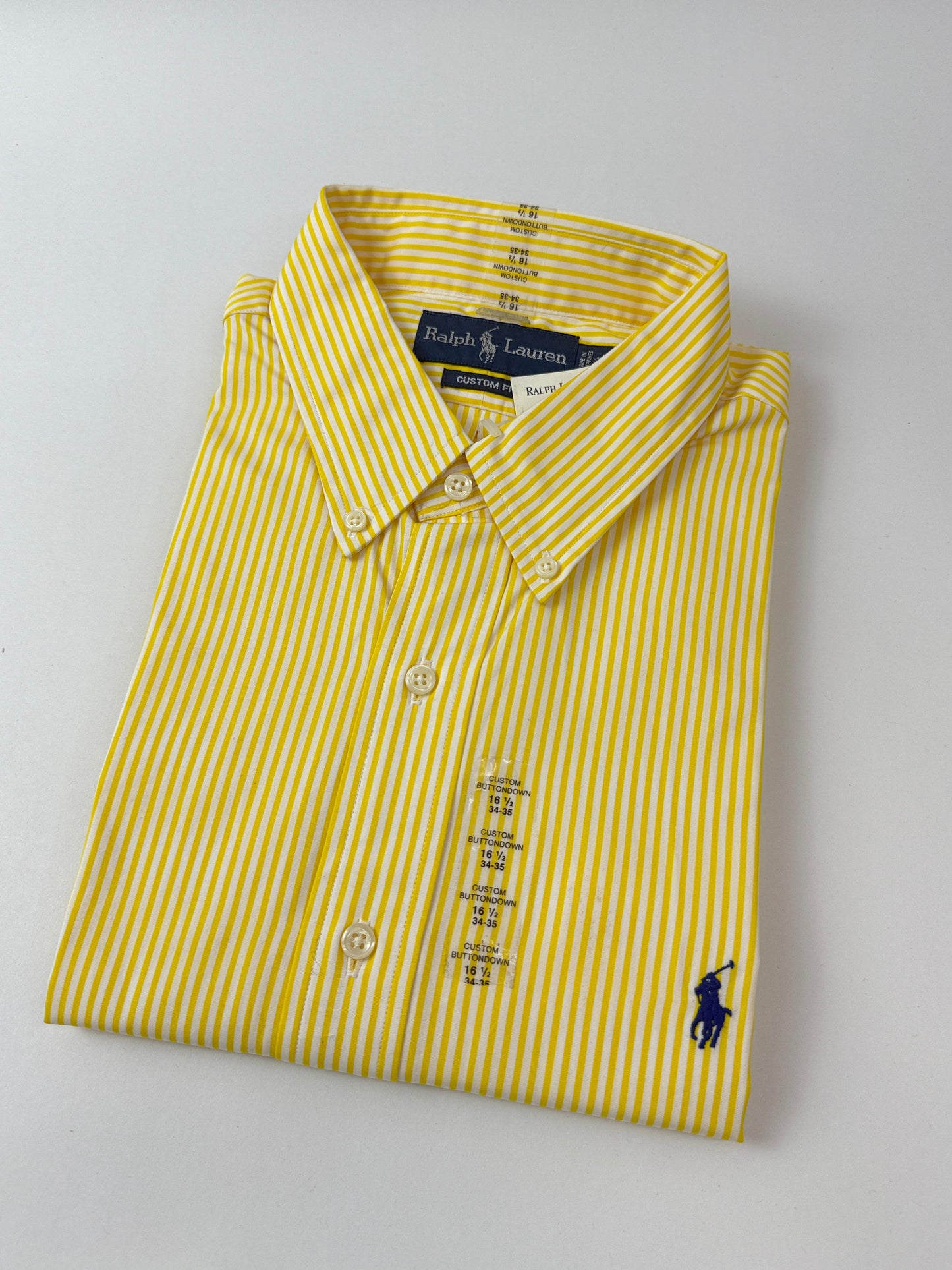 Camisa Polo R.L hombre Algodón Custom Fit