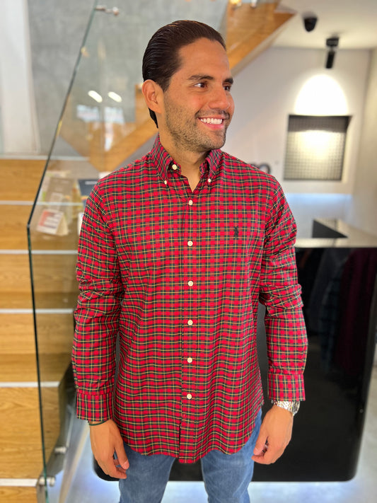 Camisa Polo R.L hombre Algodón