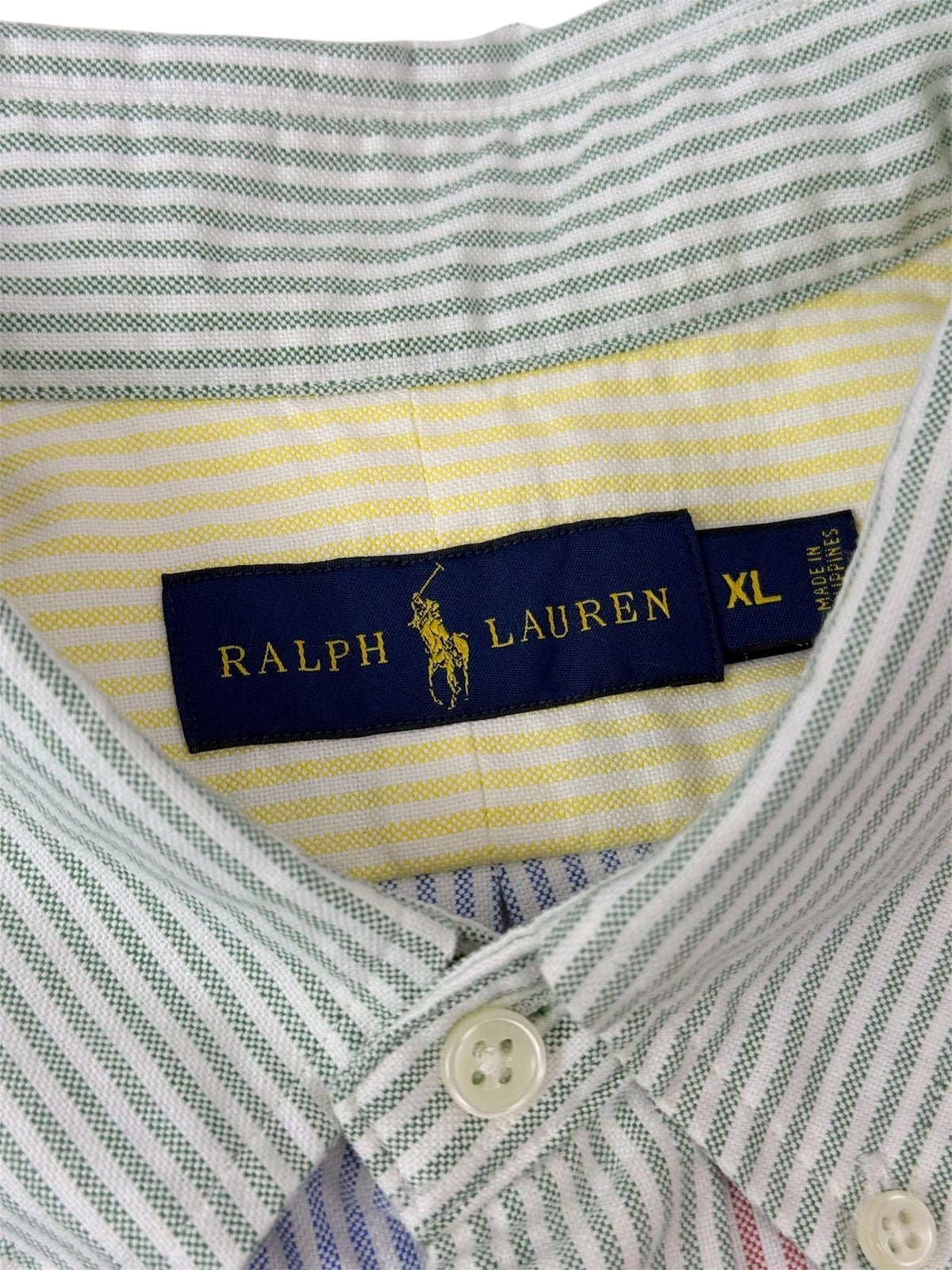 Camisa Polo R.L hombre Oxford