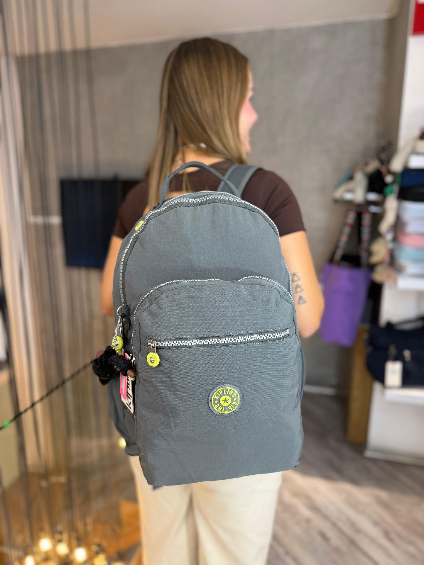 Morral Talla L Gris