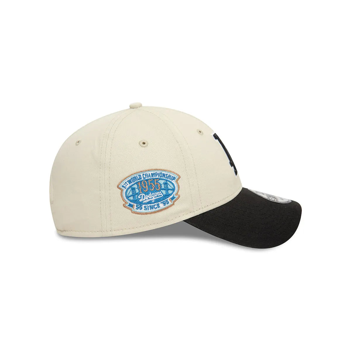 Gorra New Era LA 940 Ajustable Beige - Negro