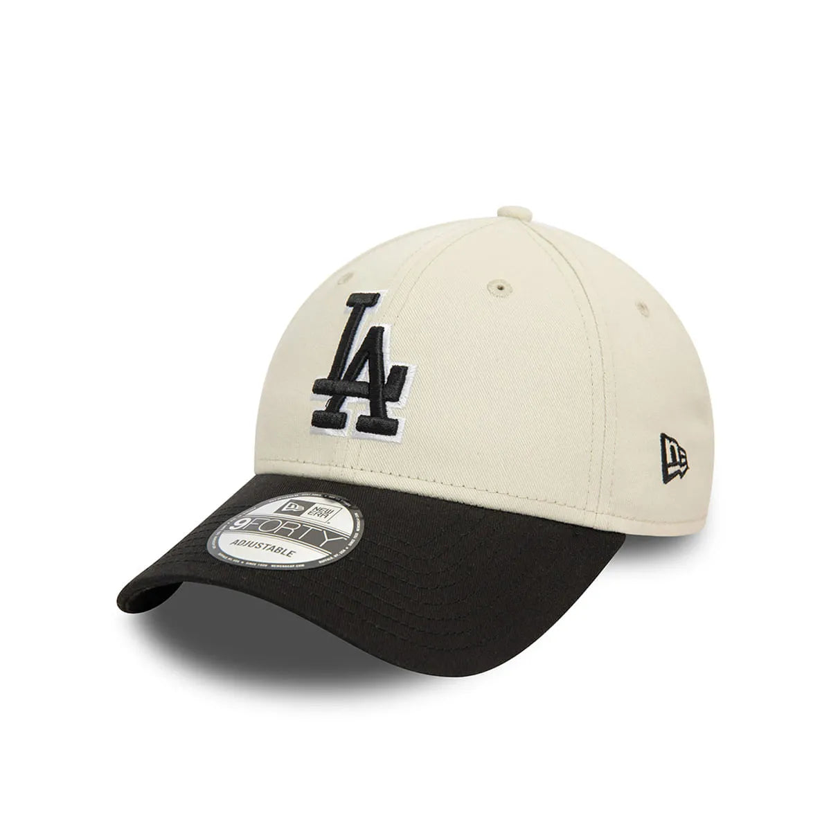 Gorra New Era LA 940 Ajustable Beige - Negro
