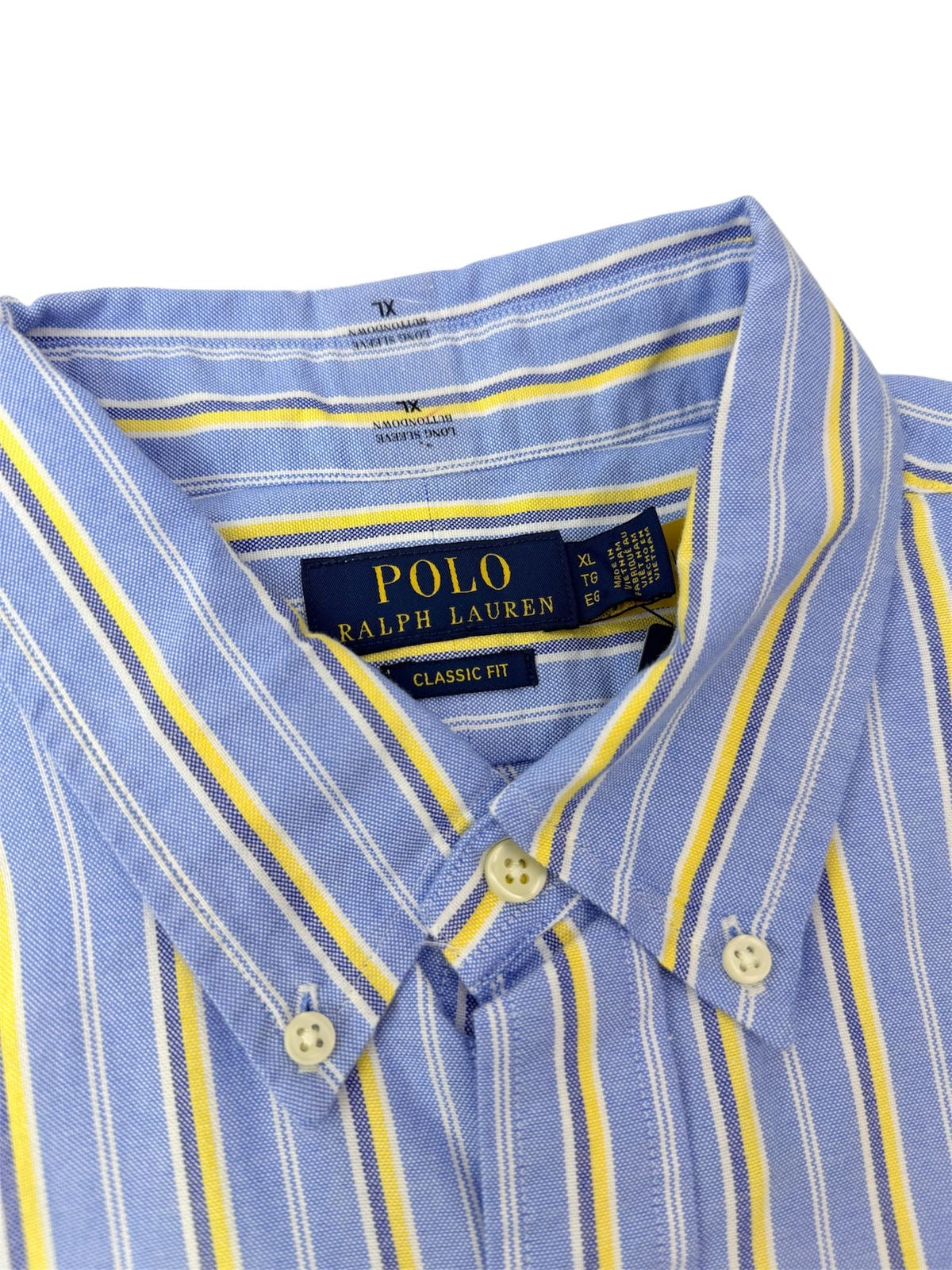 Camisa Polo R.L hombre Oxford